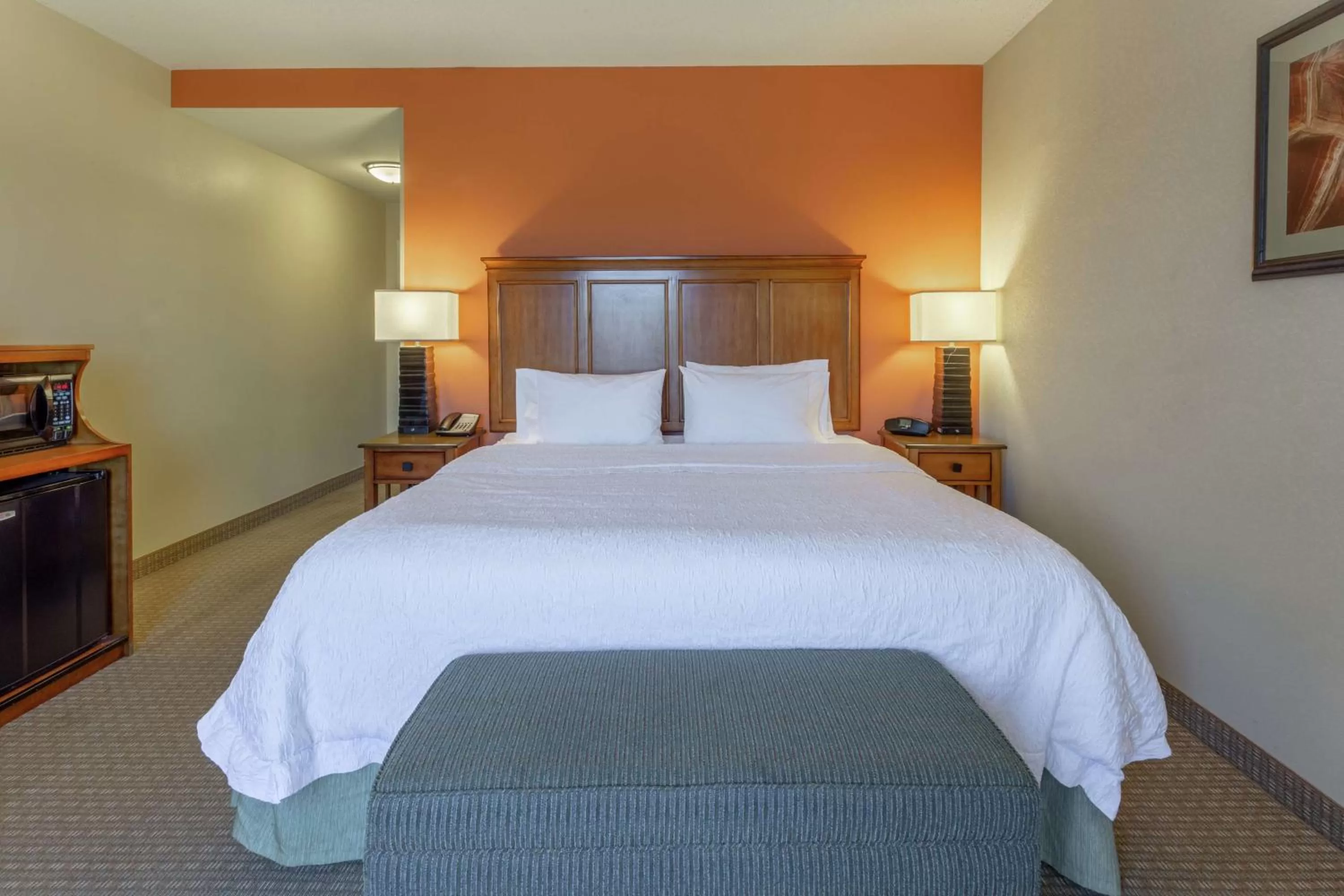 Bedroom, Bed in Hampton Inn Okeechobee - Lake Okeechobee