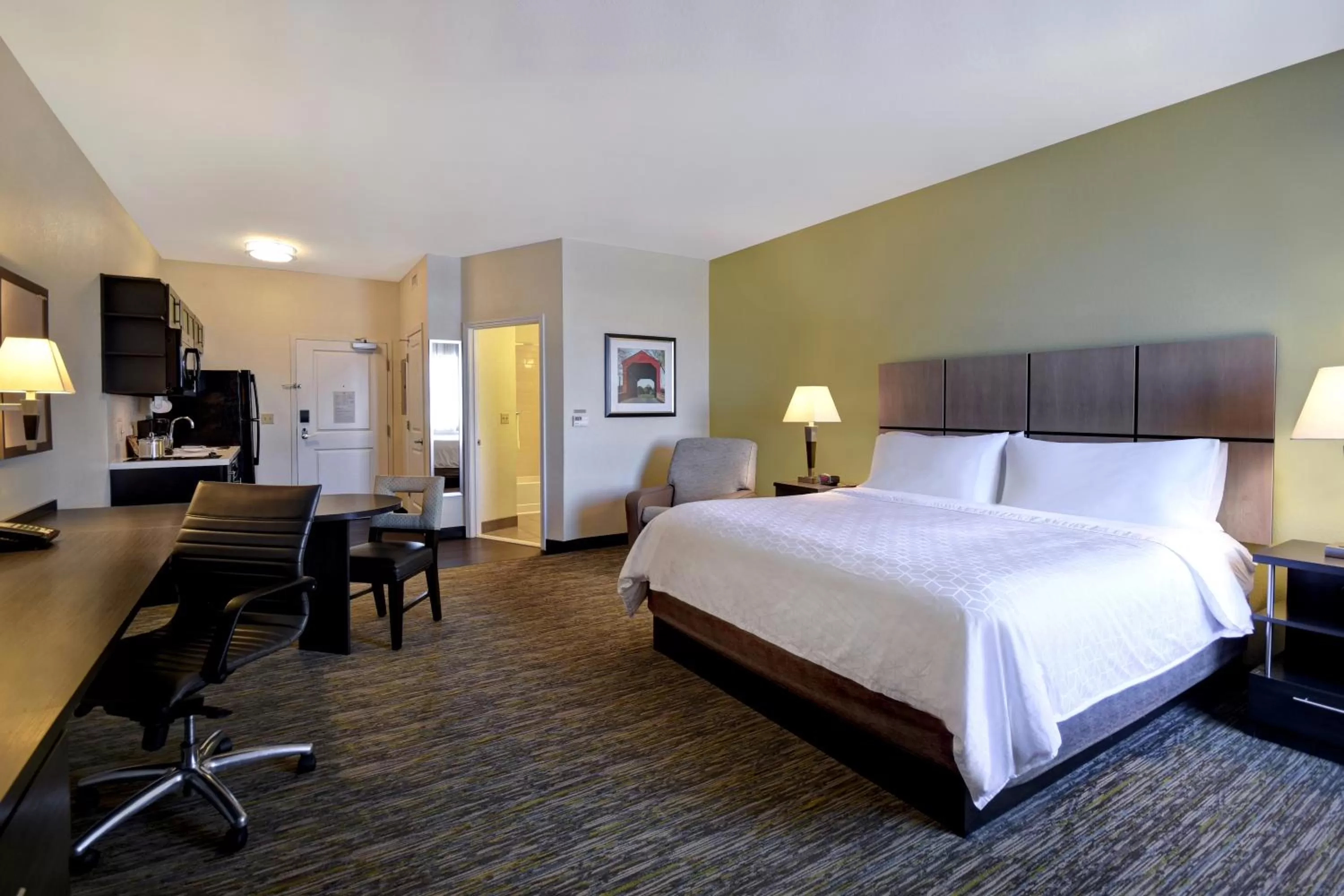 Bedroom, Bed in Candlewood Suites Carrollton by IHG