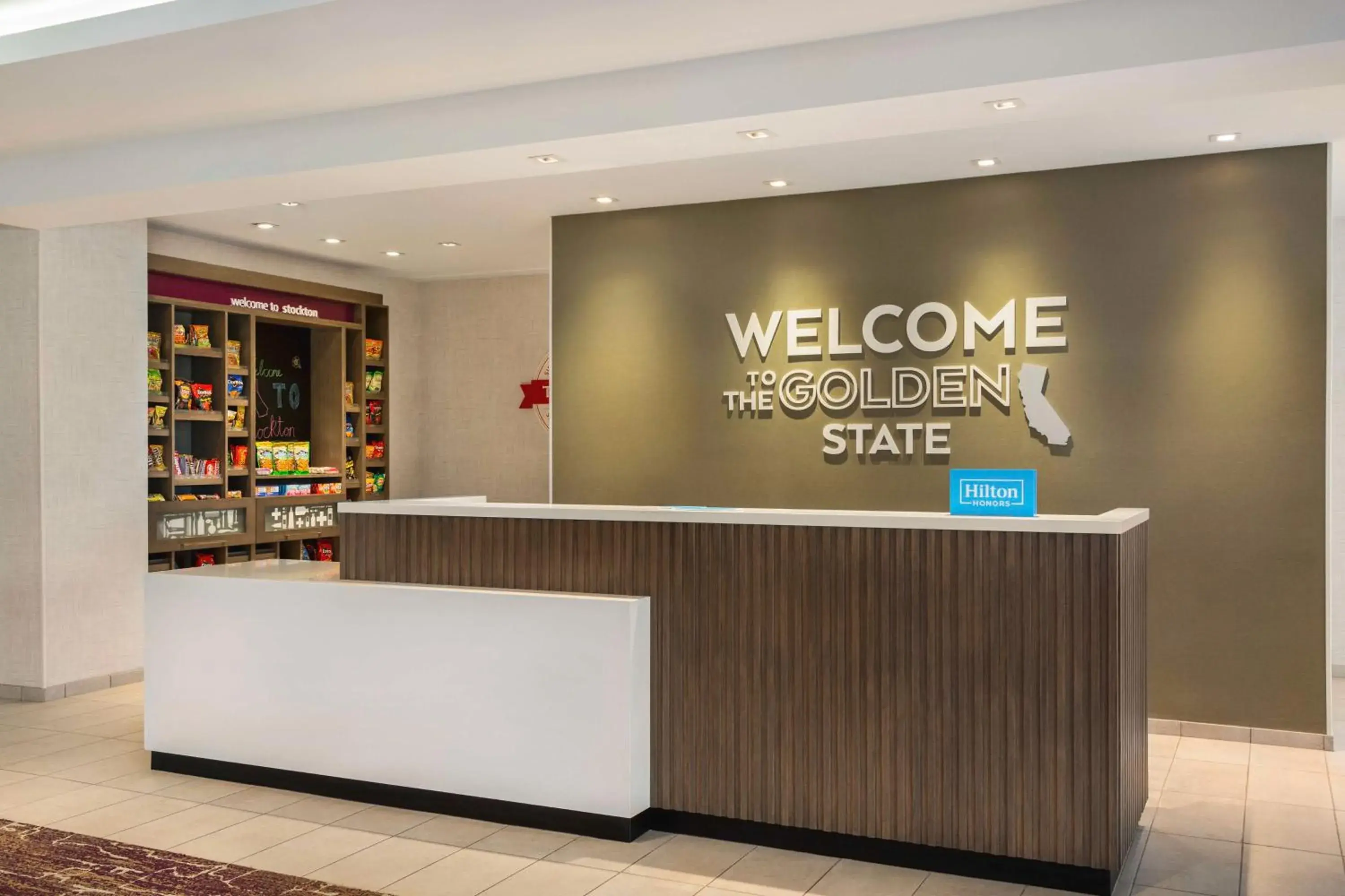 Lobby or reception in Hampton Inn By Hilton Stockton, CA