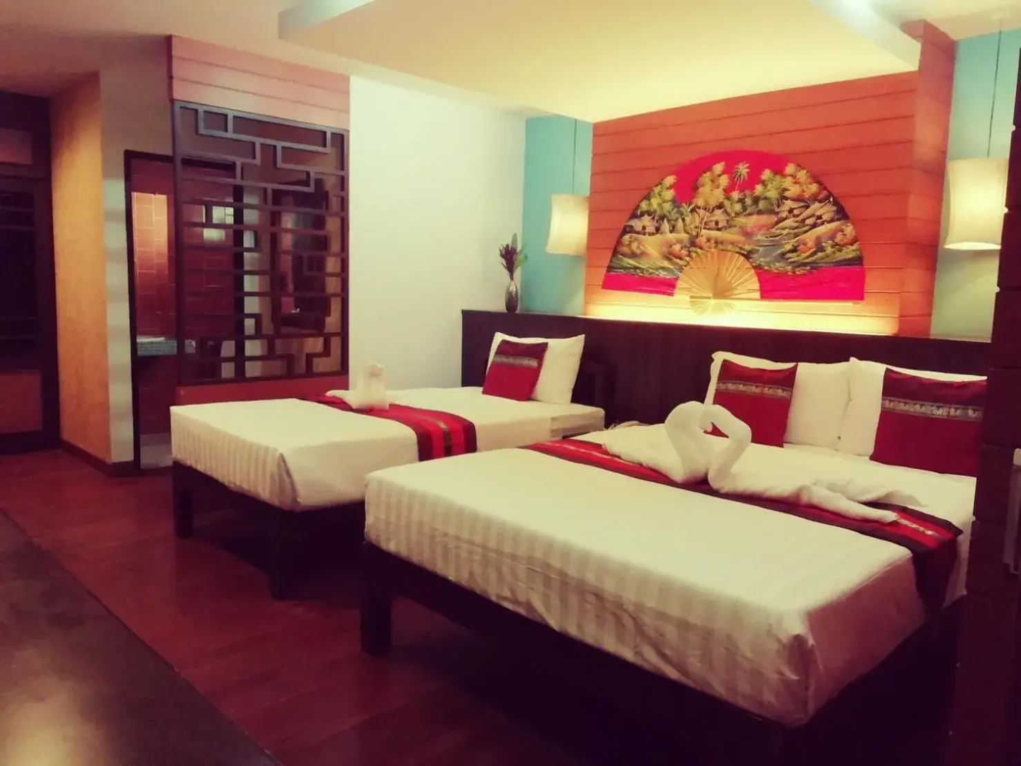 Bed in Mandala House