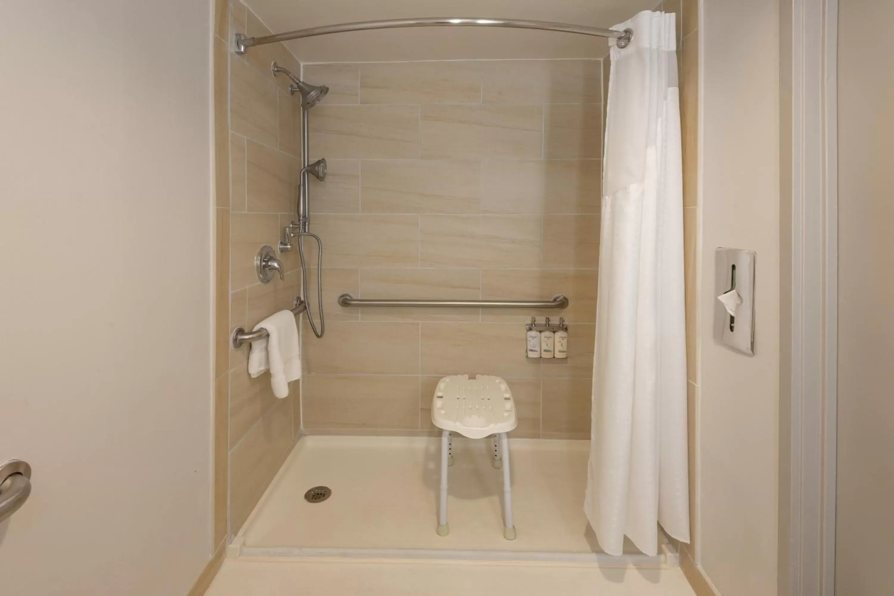 Shower, Bathroom in Holiday Inn Express Philadelphia NE-Bensalem, an IHG Hotel