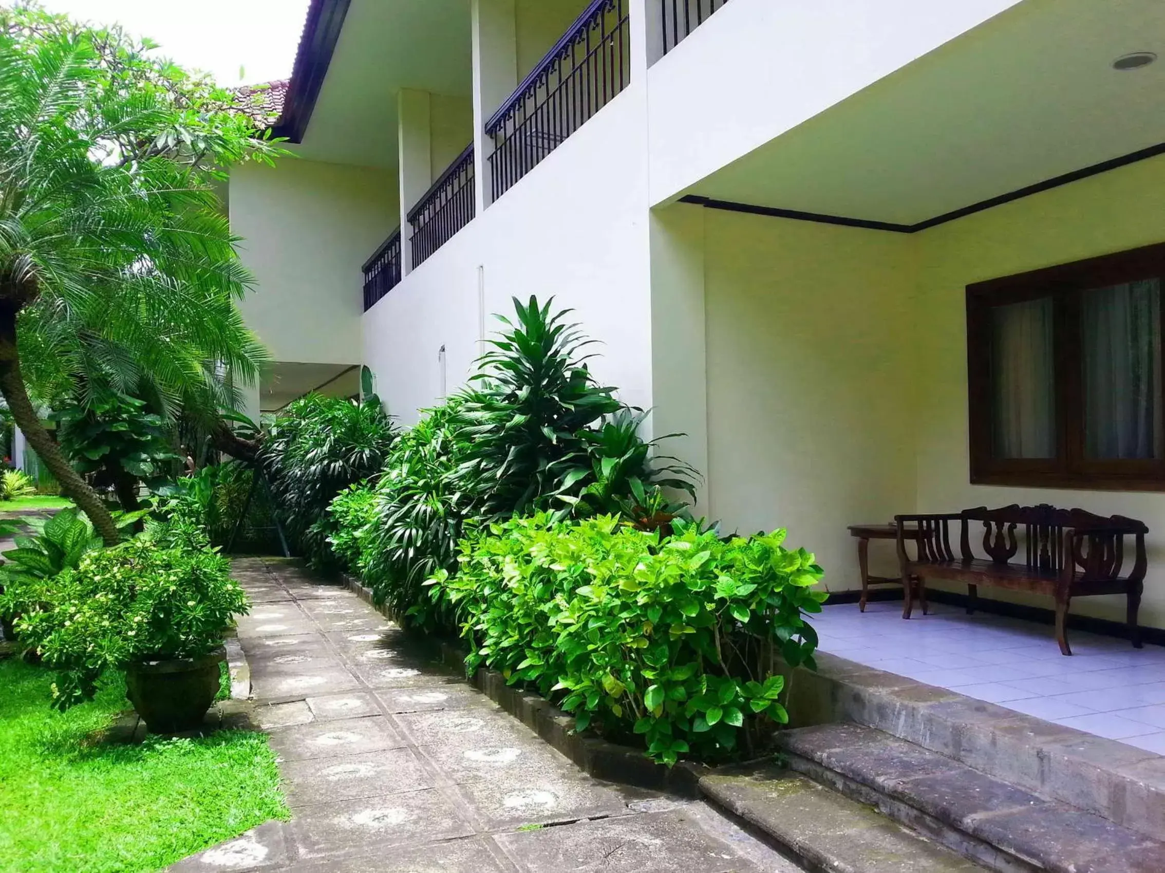 Facade/entrance, Property Building in Legian Paradiso Hotel