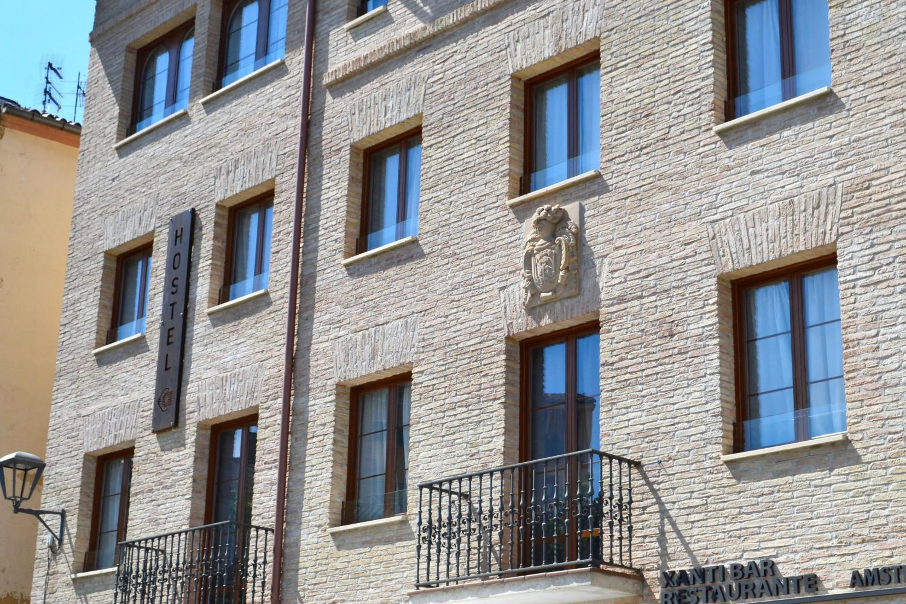 Property building in Alda Estella Hostel