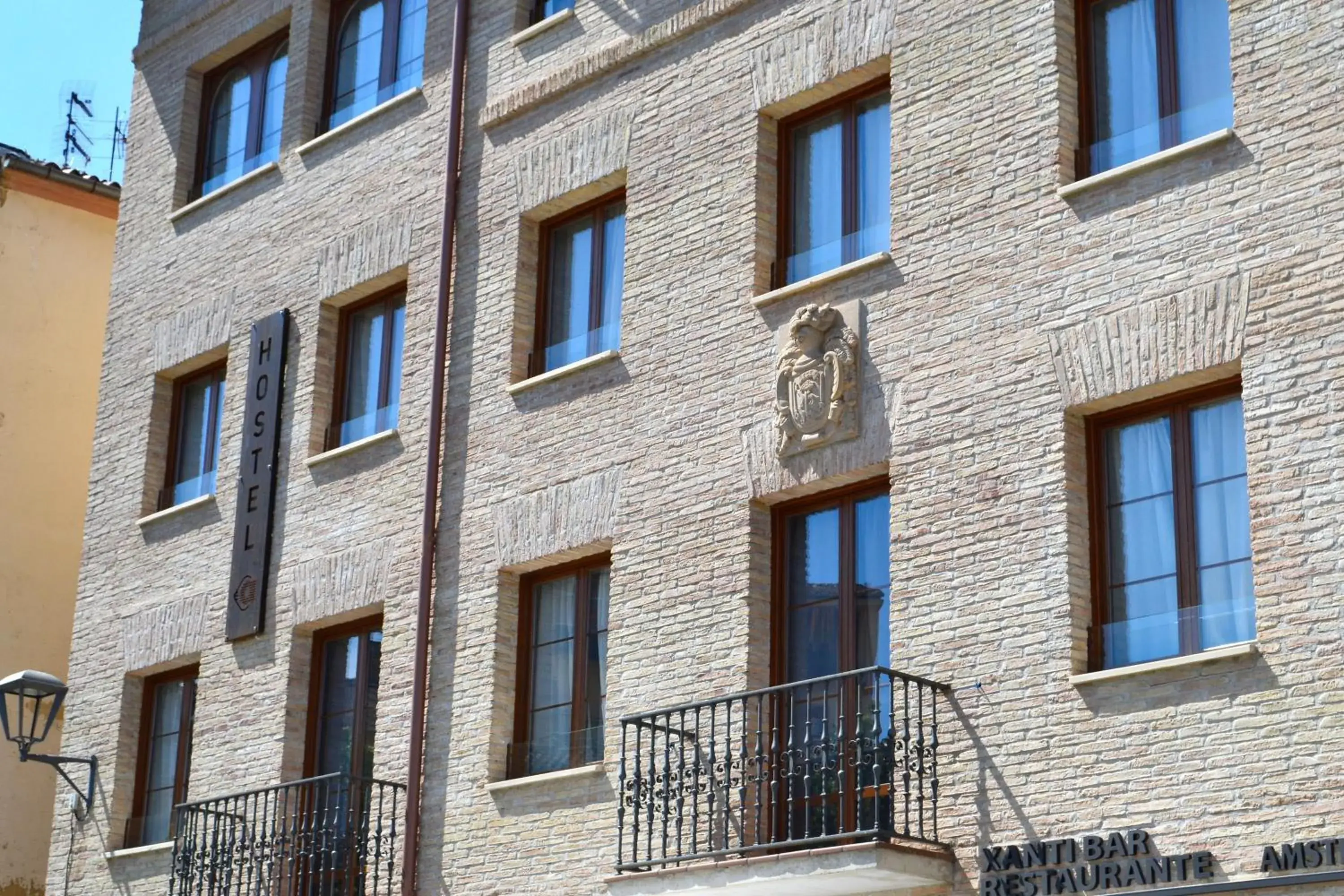 Property building in Alda Estella Hostel Property building in Alda Estella Hostel