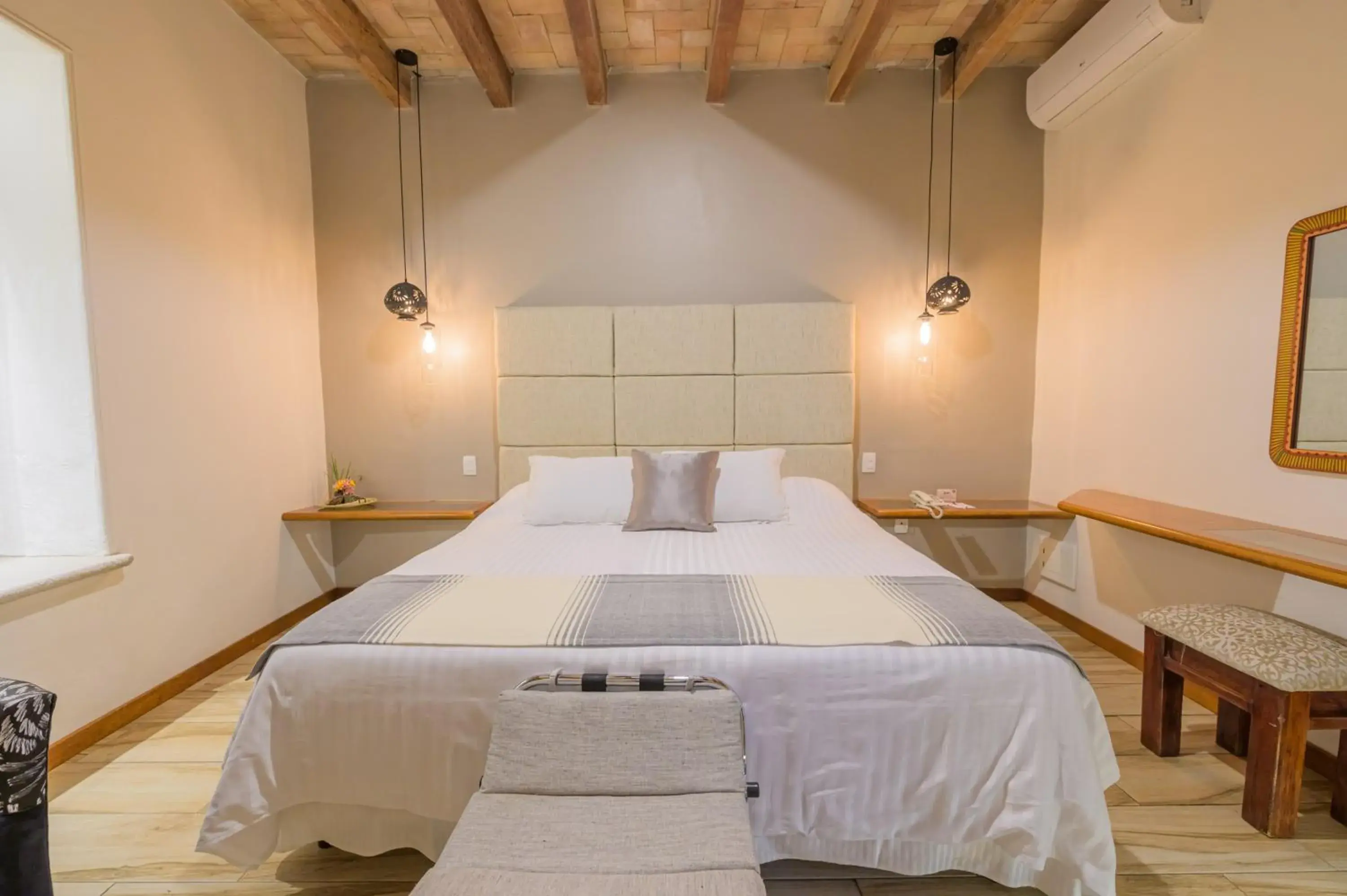 Bed in Hotel Casa Vertiz