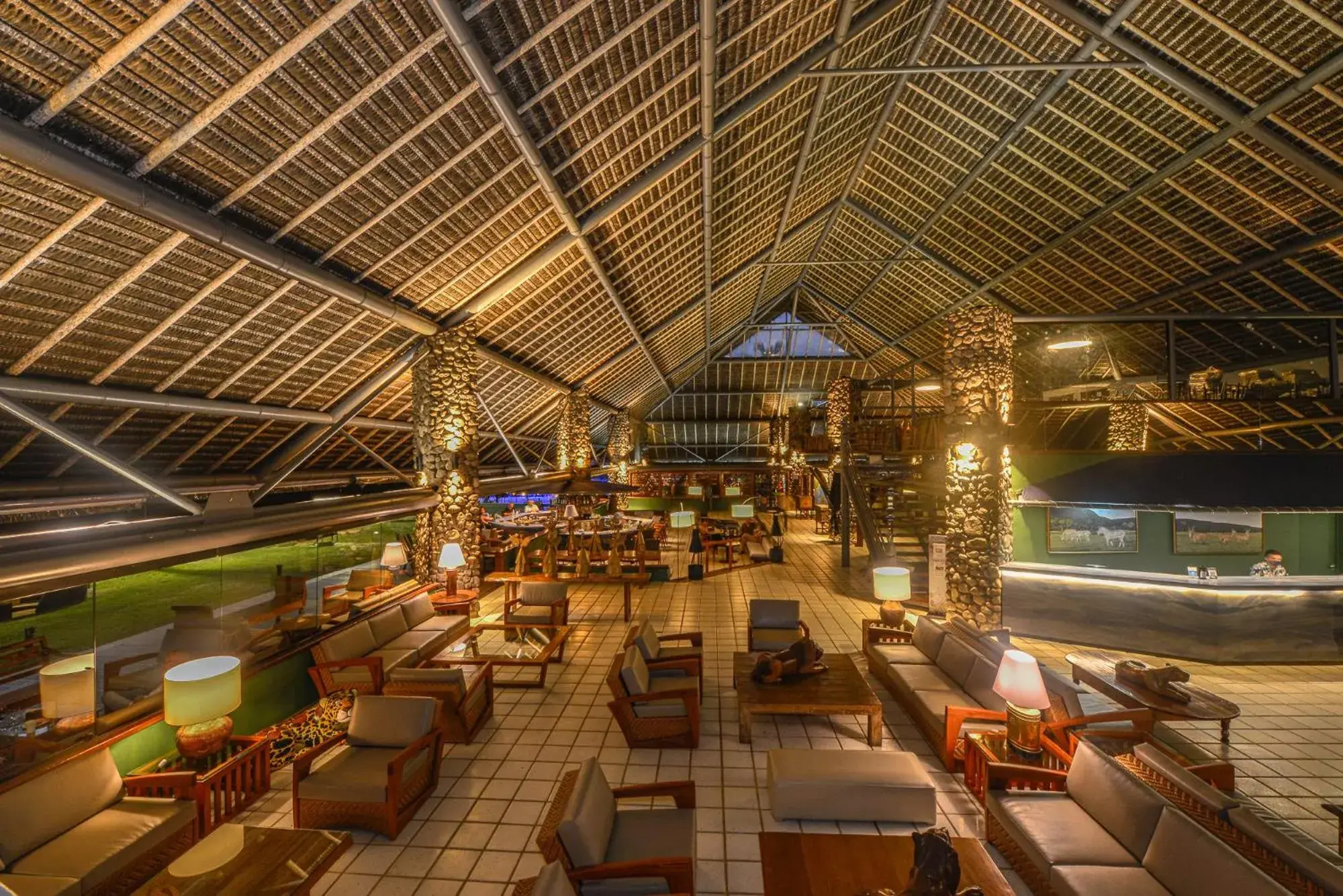 Lounge or bar, Restaurant/Places to Eat in Hotel Portobello Resort & Safari