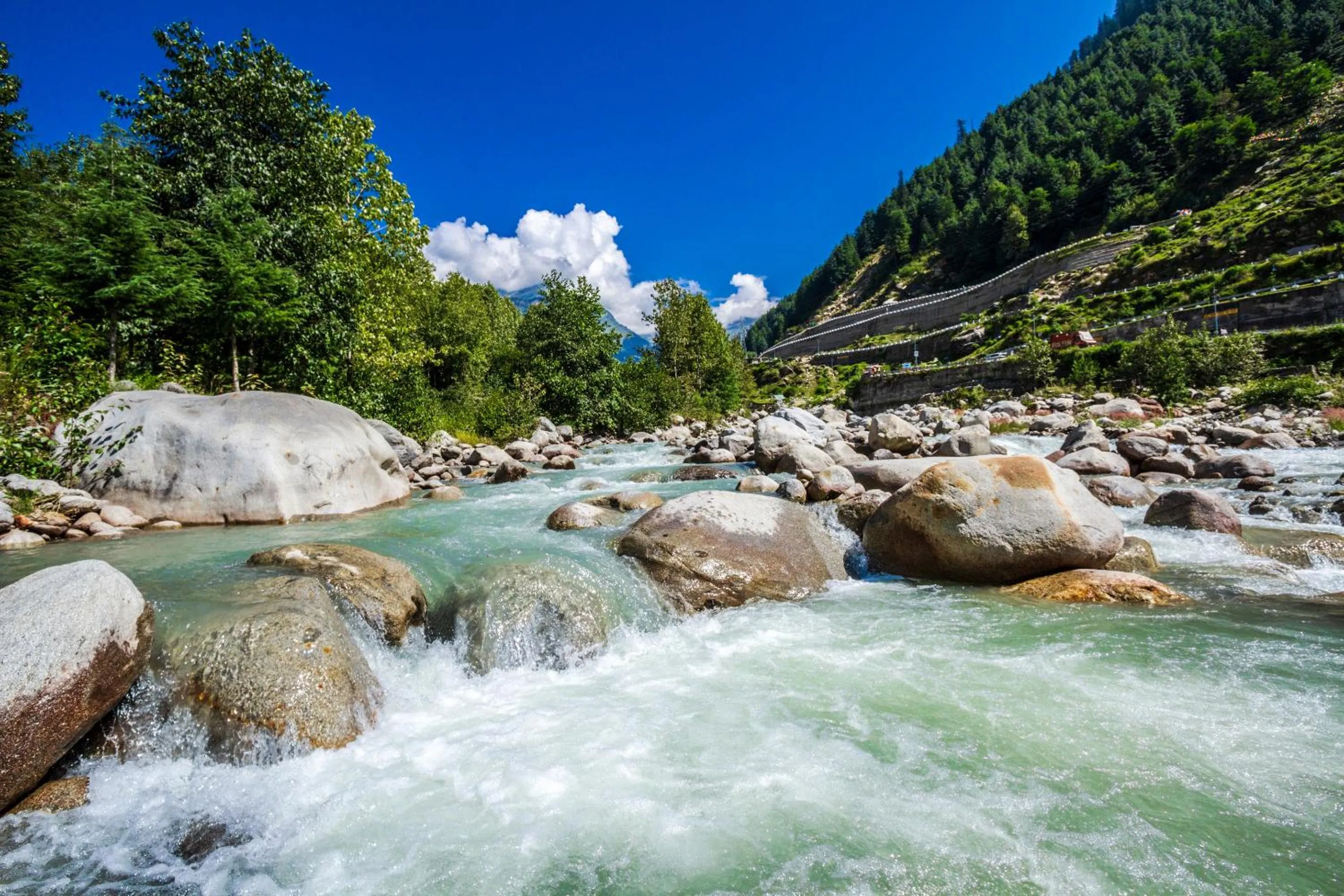 River view in The Highland Park - A Truly River side Resort