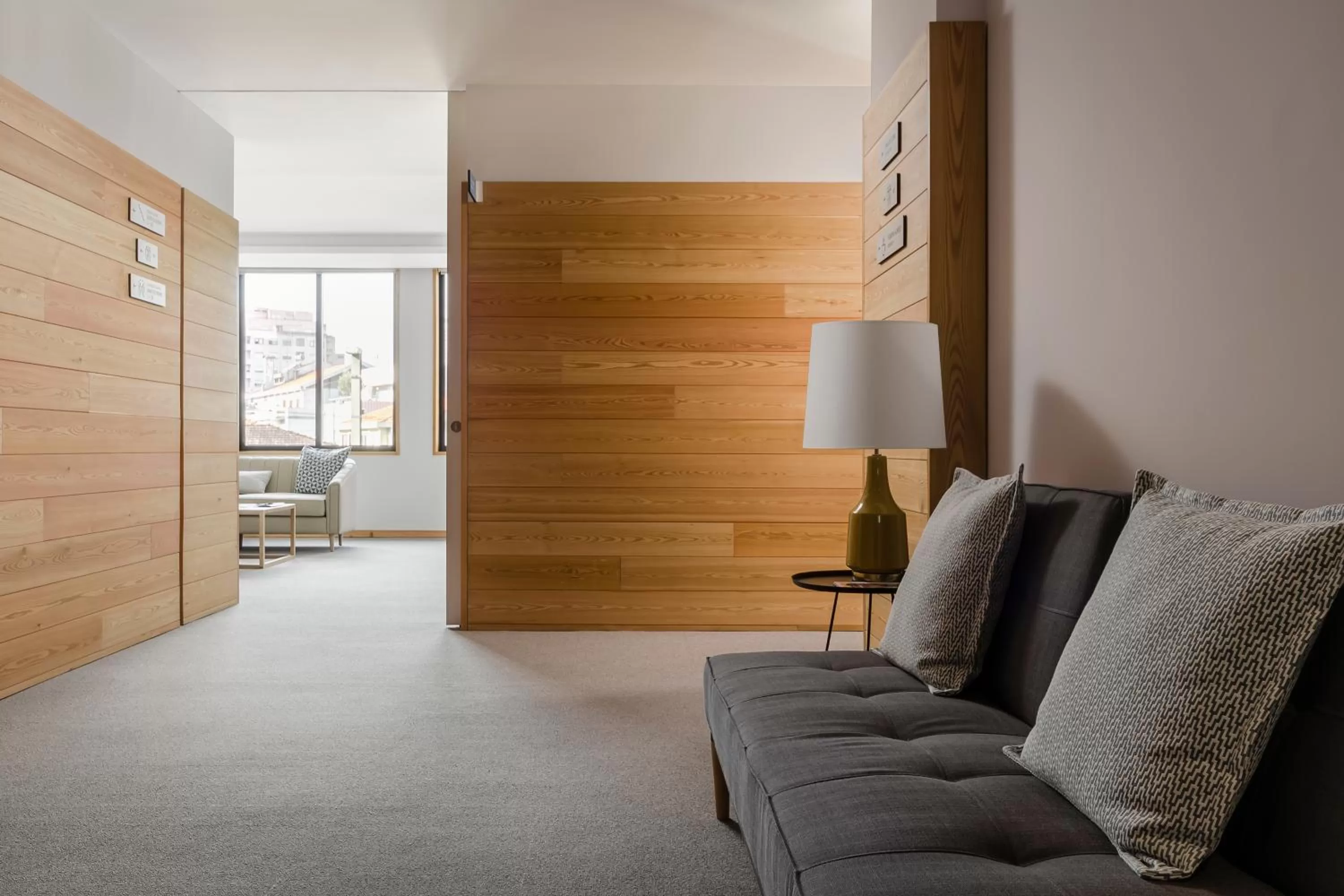 Seating area in ClipHotel