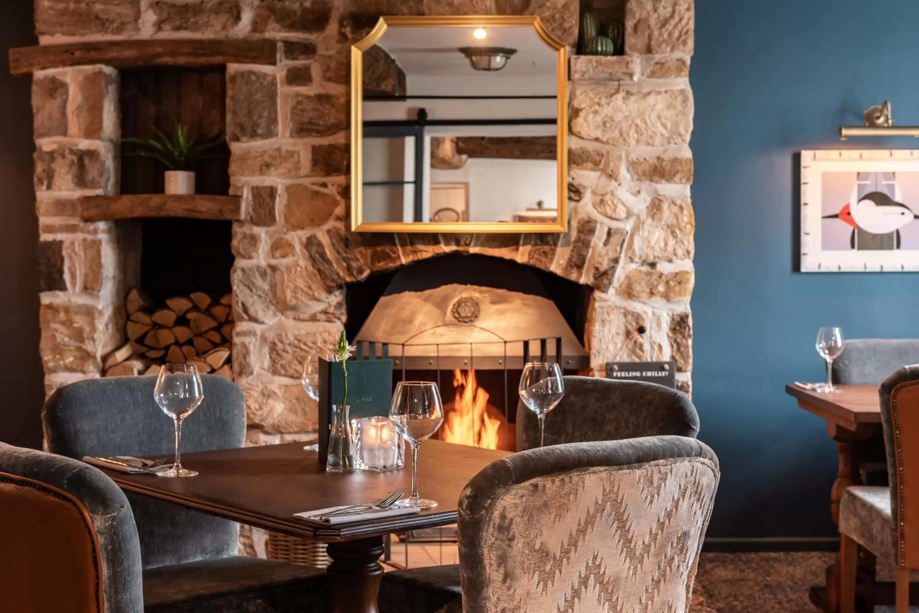 Restaurant/places to eat in The Hawes Inn by Innkeeper's Collection