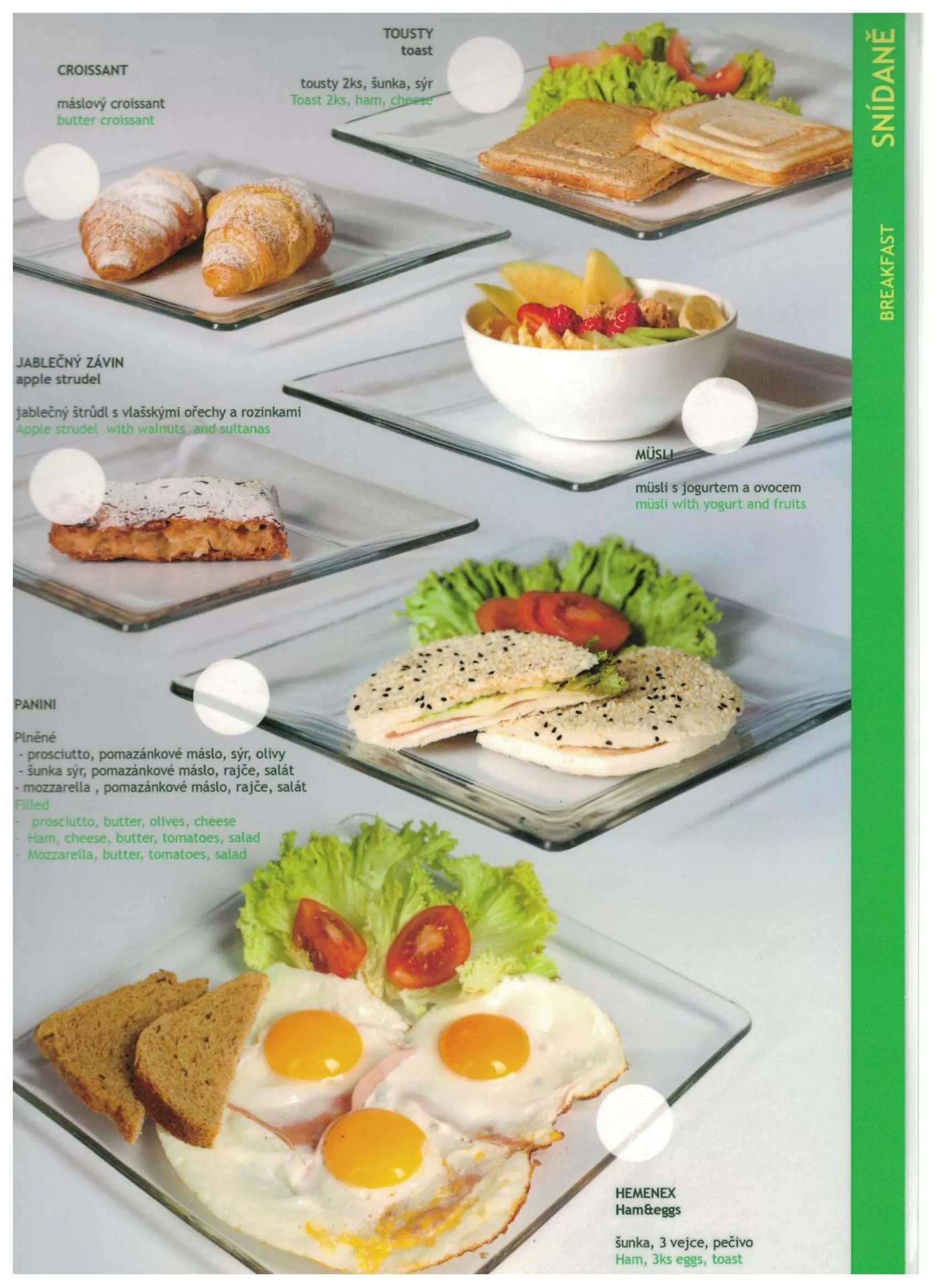 Breakfast in Dům U pikové desítky