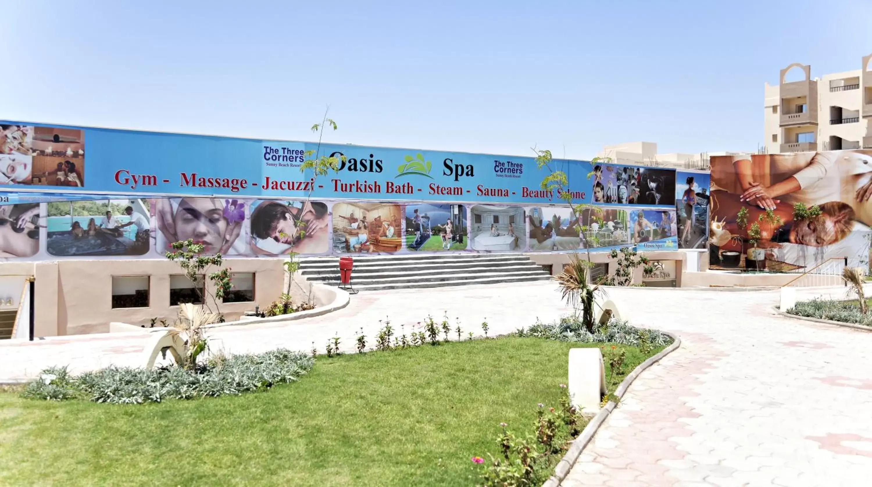 Spa and wellness centre/facilities, Property Building in The Three Corners Sunny Beach Resort