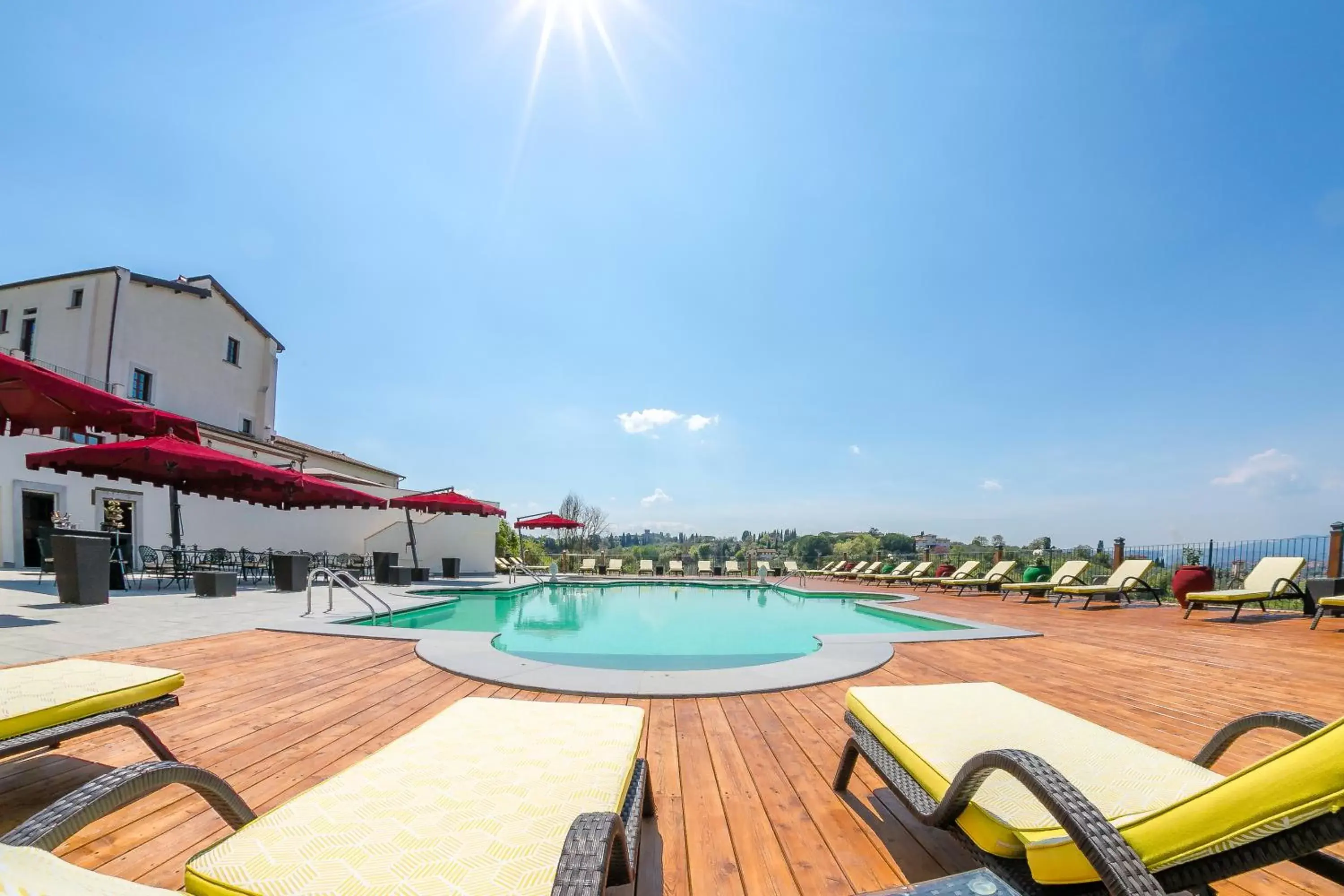 Swimming Pool in Villa Tolomei Hotel & Resort