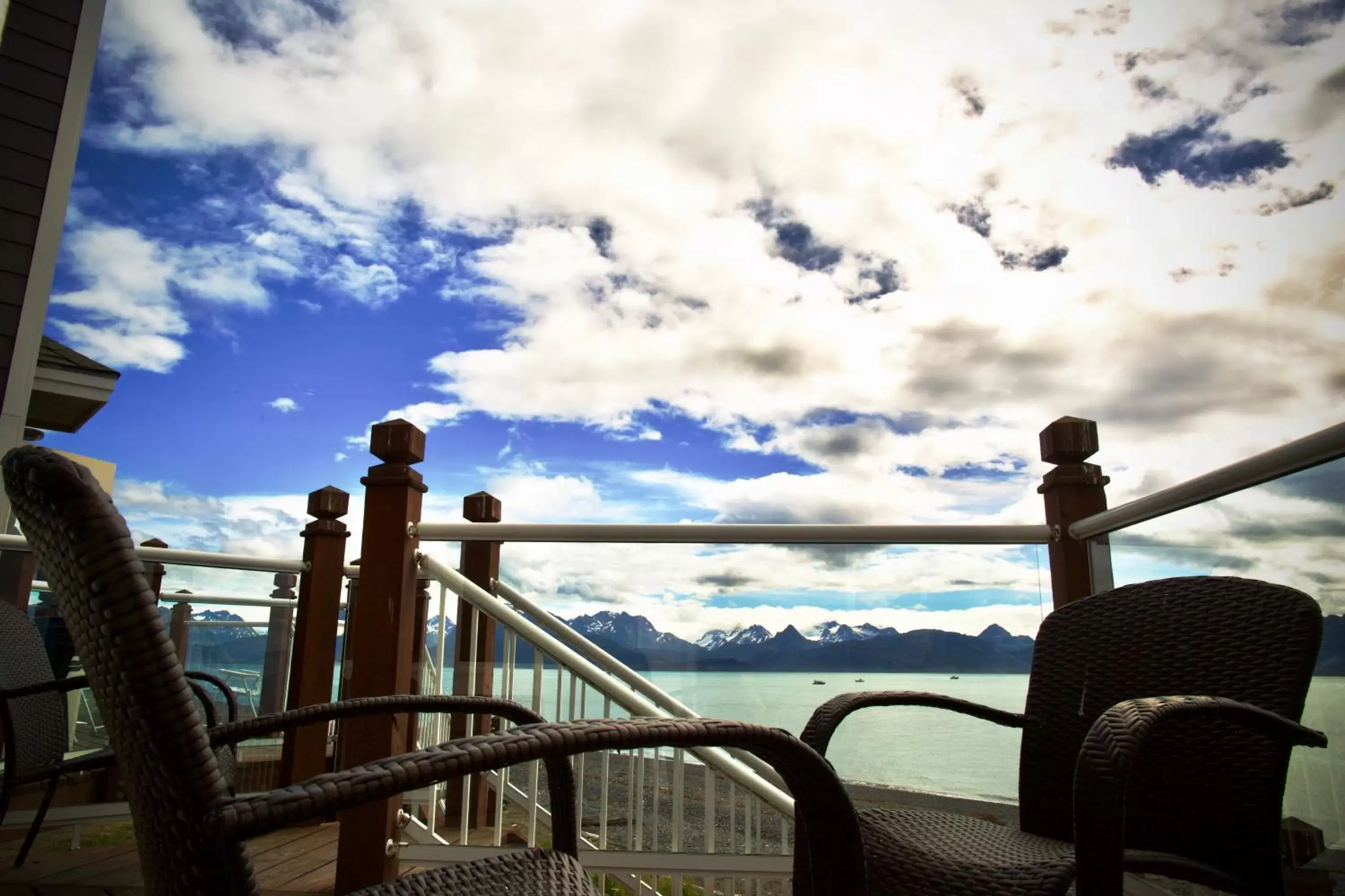 Balcony/Terrace in Otter Beach Lodges