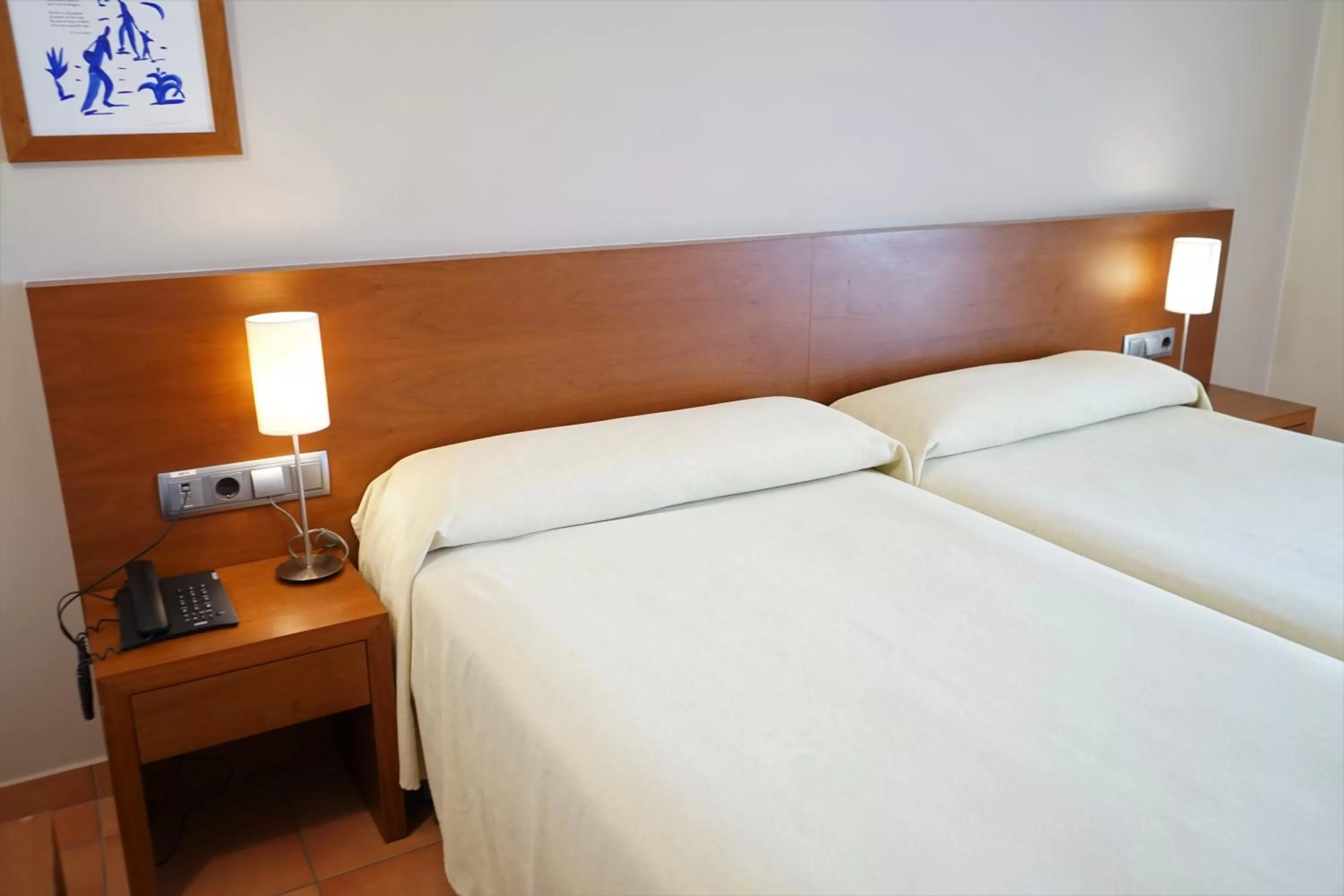 Bed in Hotel Santuari Balaguer