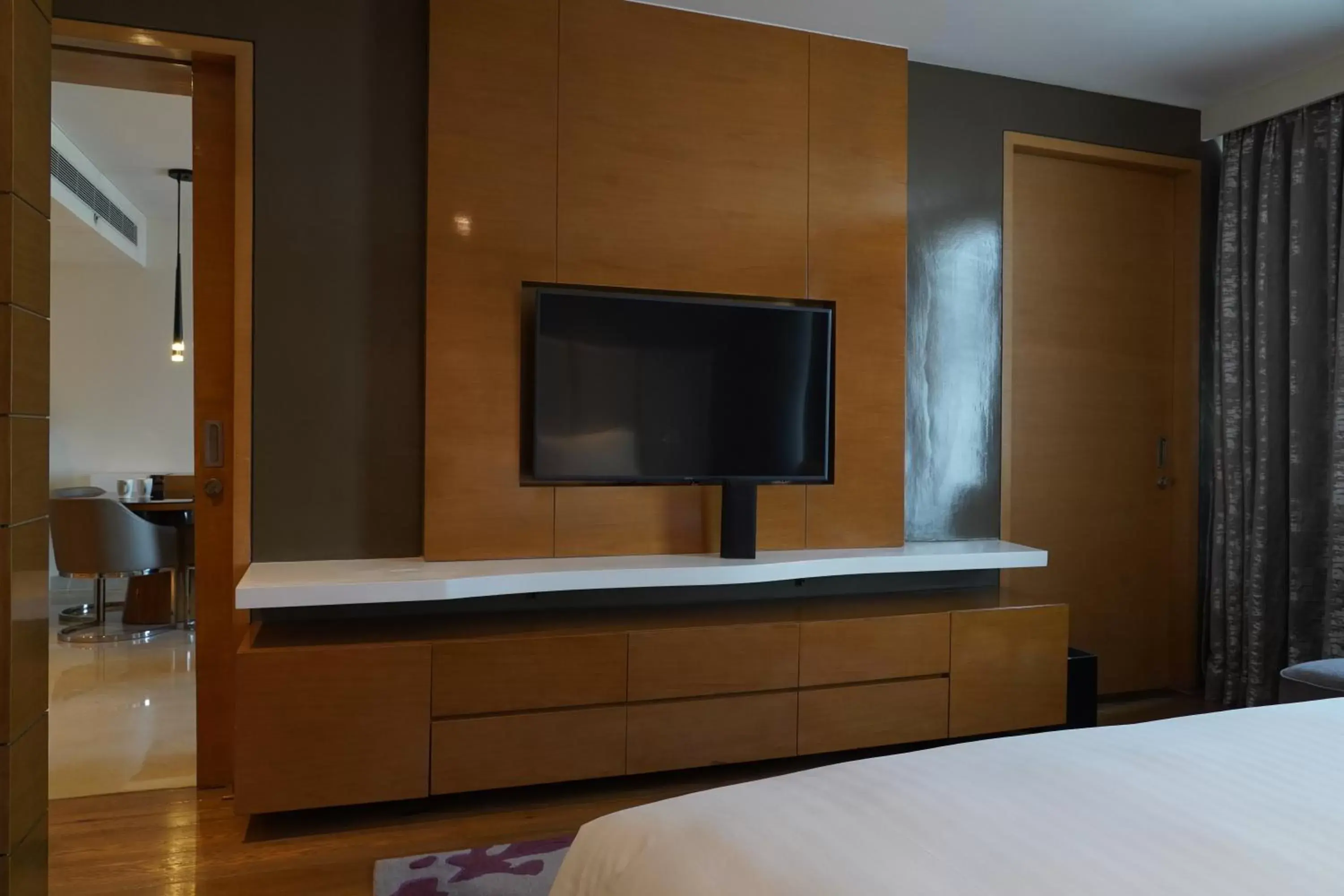 TV and multimedia, TV/Entertainment Center in Marriott Executive Apartments Hyderabad