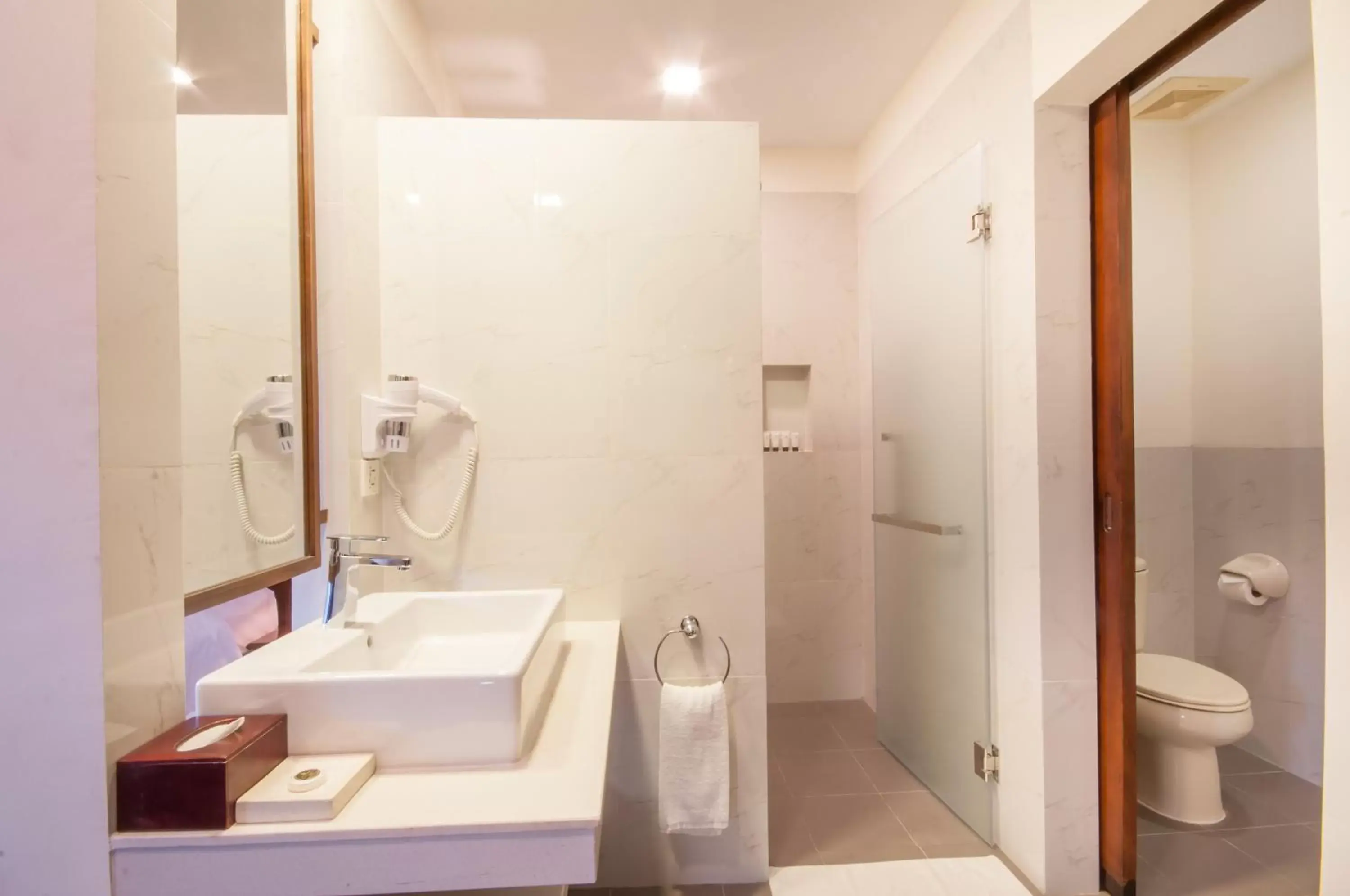 Bathroom in Lotus Blanc Resort