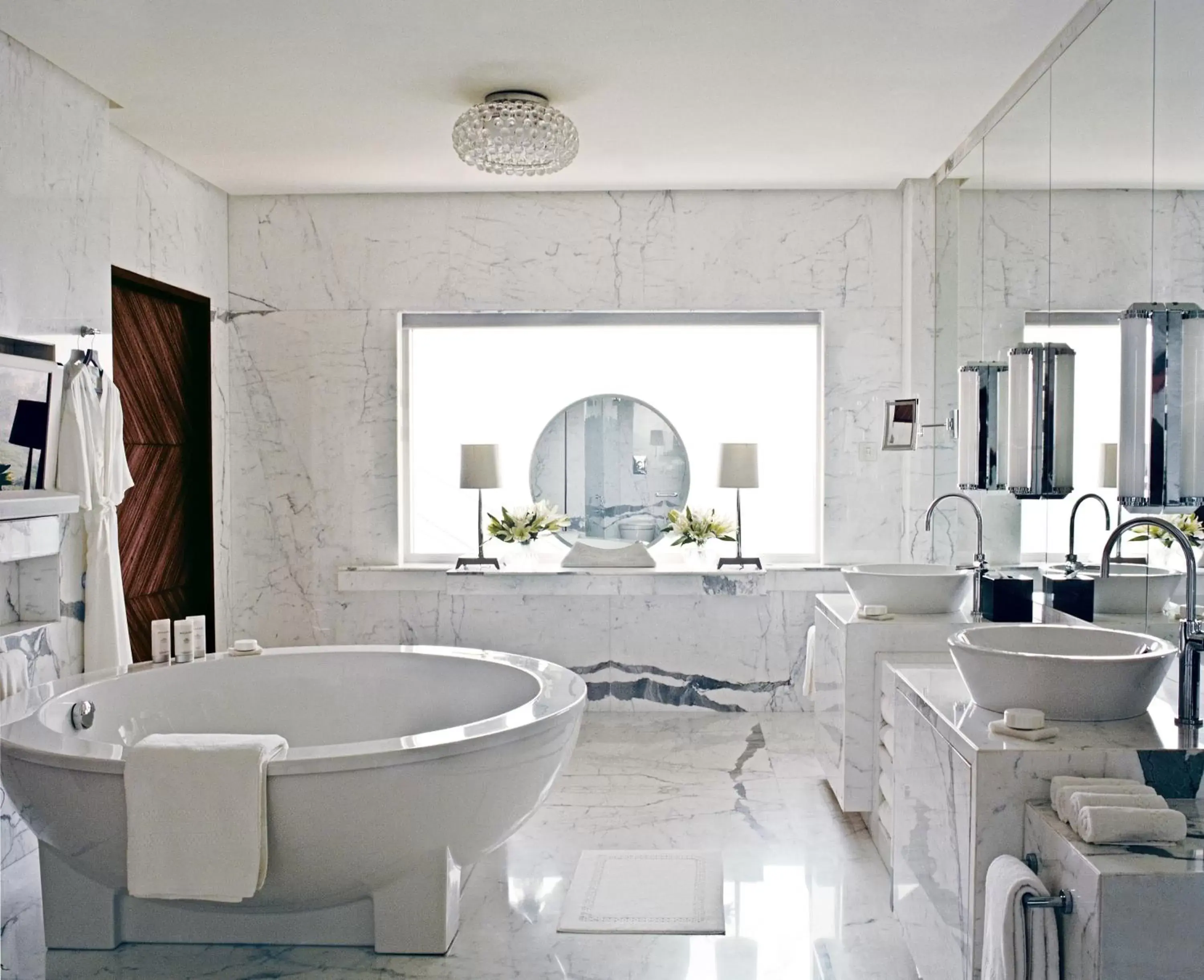 Bathroom in Taj Palace, New Delhi