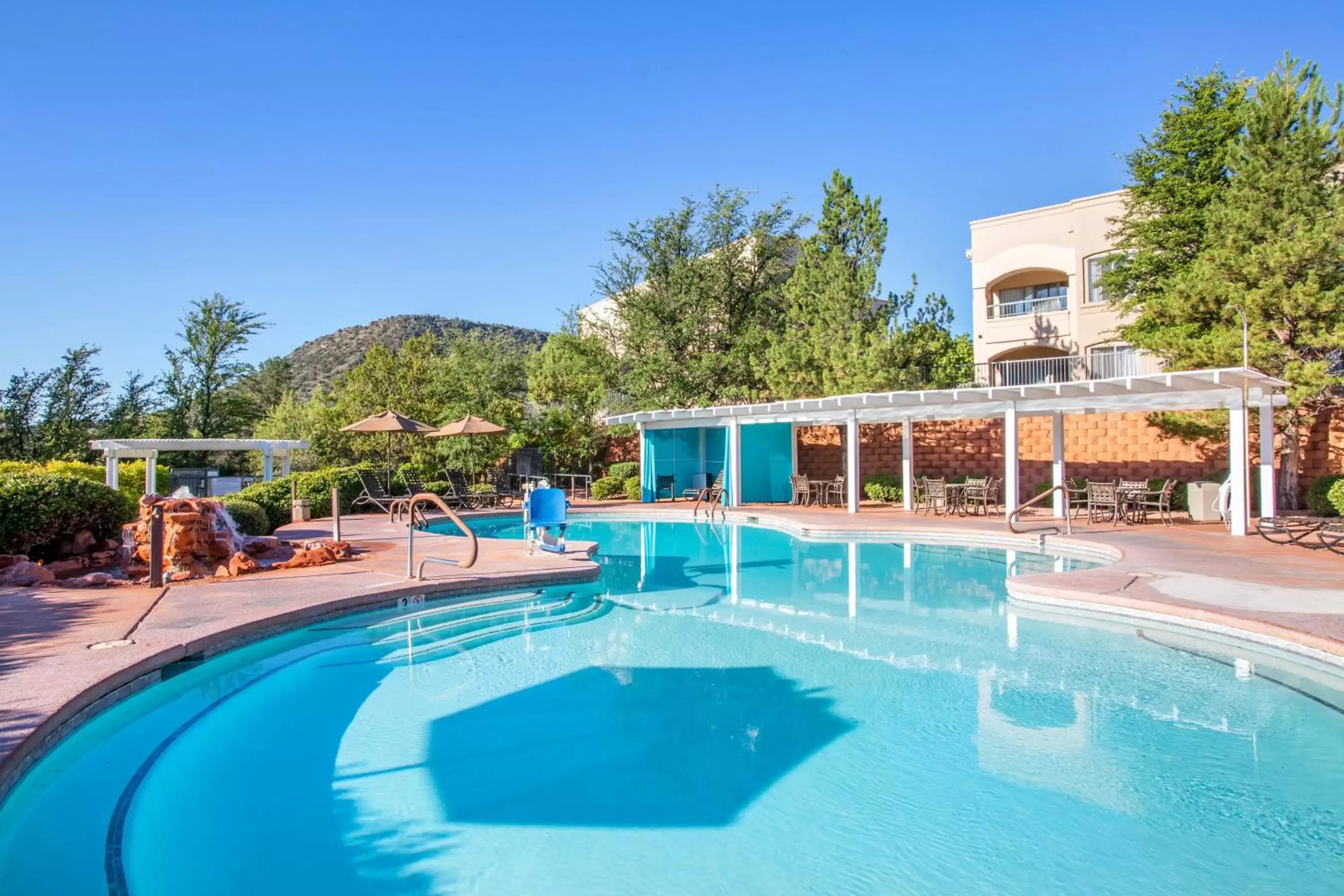 Pool view, Swimming Pool in Hilton Vacation Club Ridge on Sedona