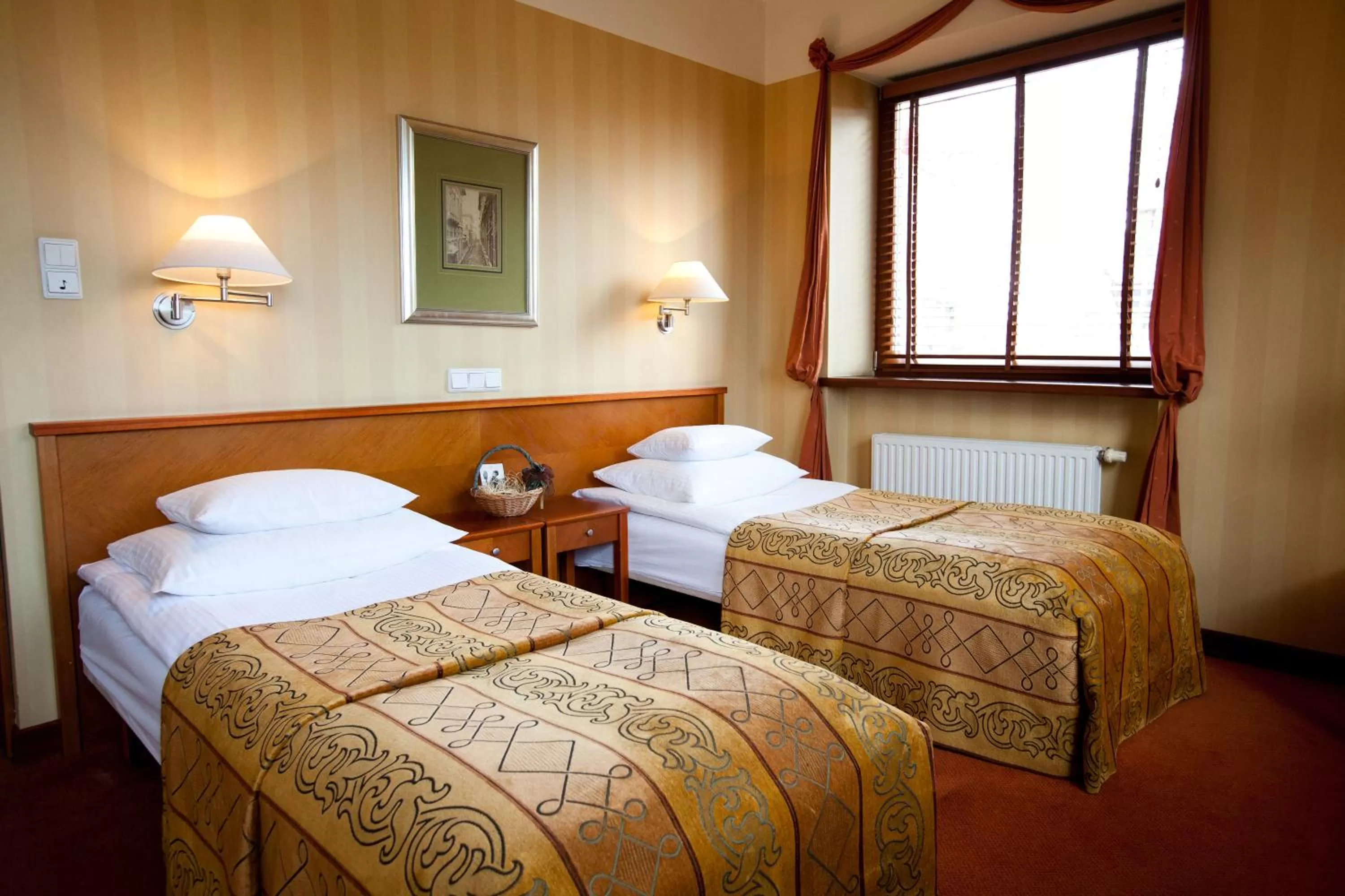 Bed in Hotel Willa Lubicz