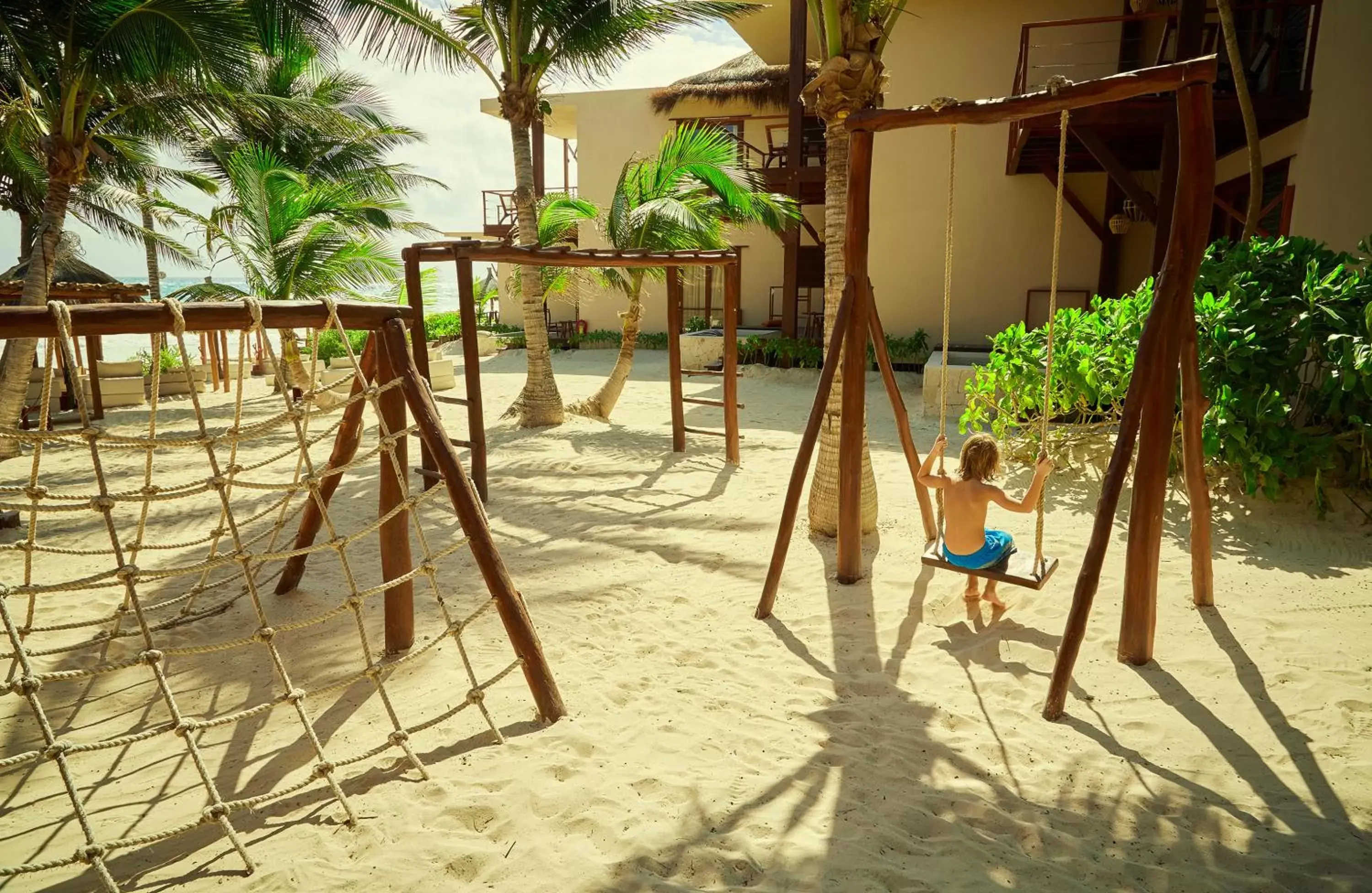 Children play ground, Children's Play Area in La Zebra a Colibri Boutique Hotel