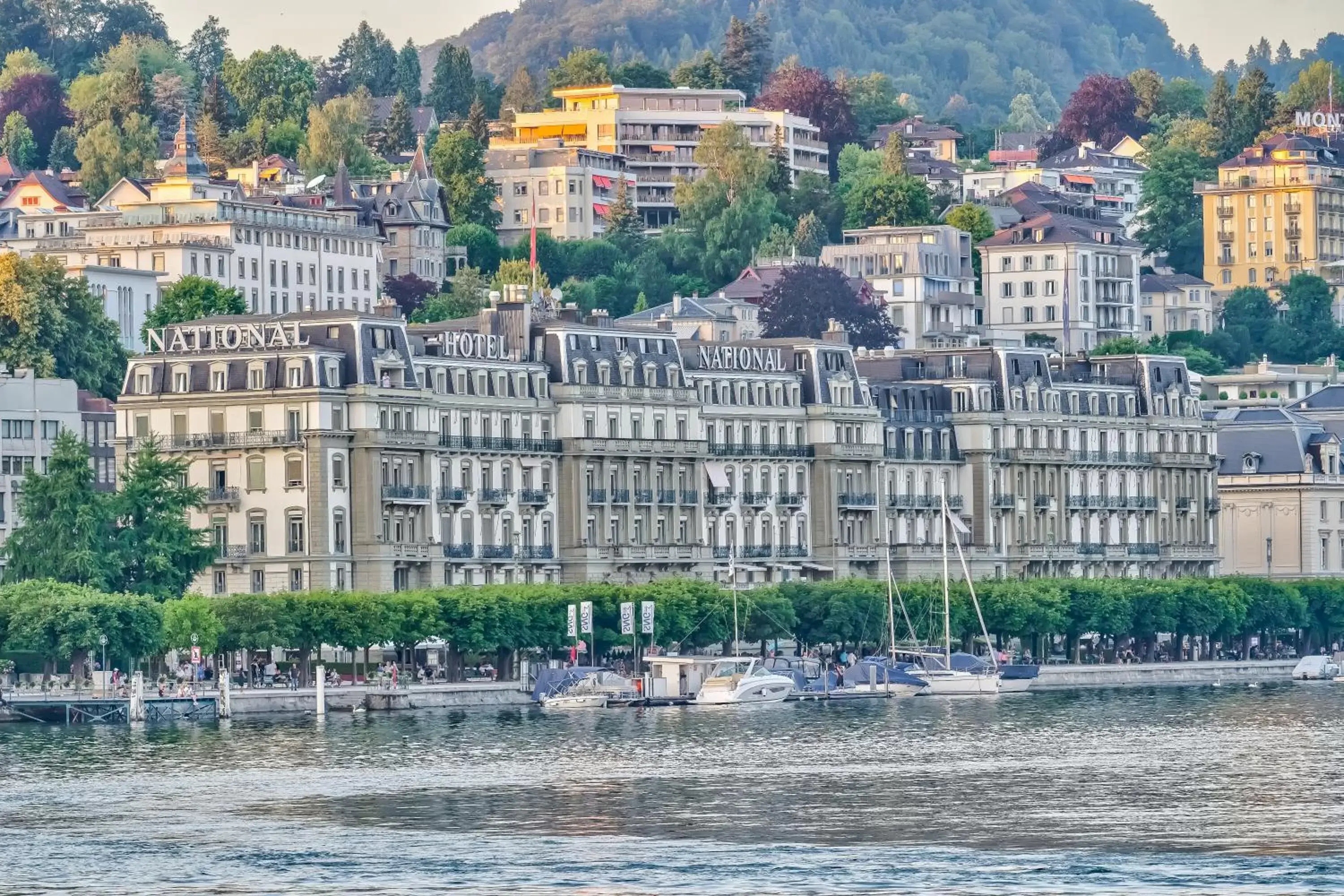Property building in Grand Hotel National Luzern