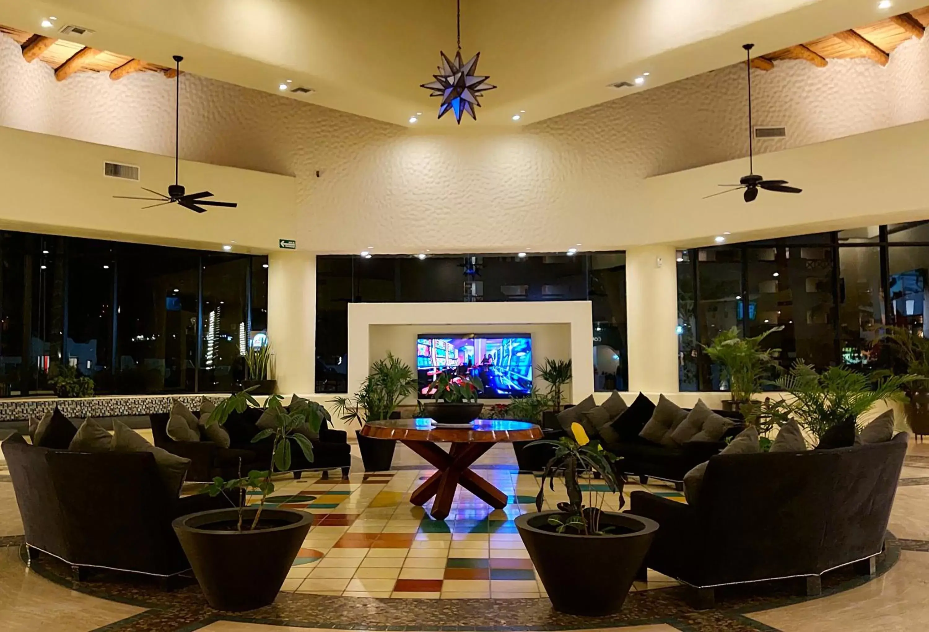 Living room, Lobby/Reception in Peñasco del Sol Hotel