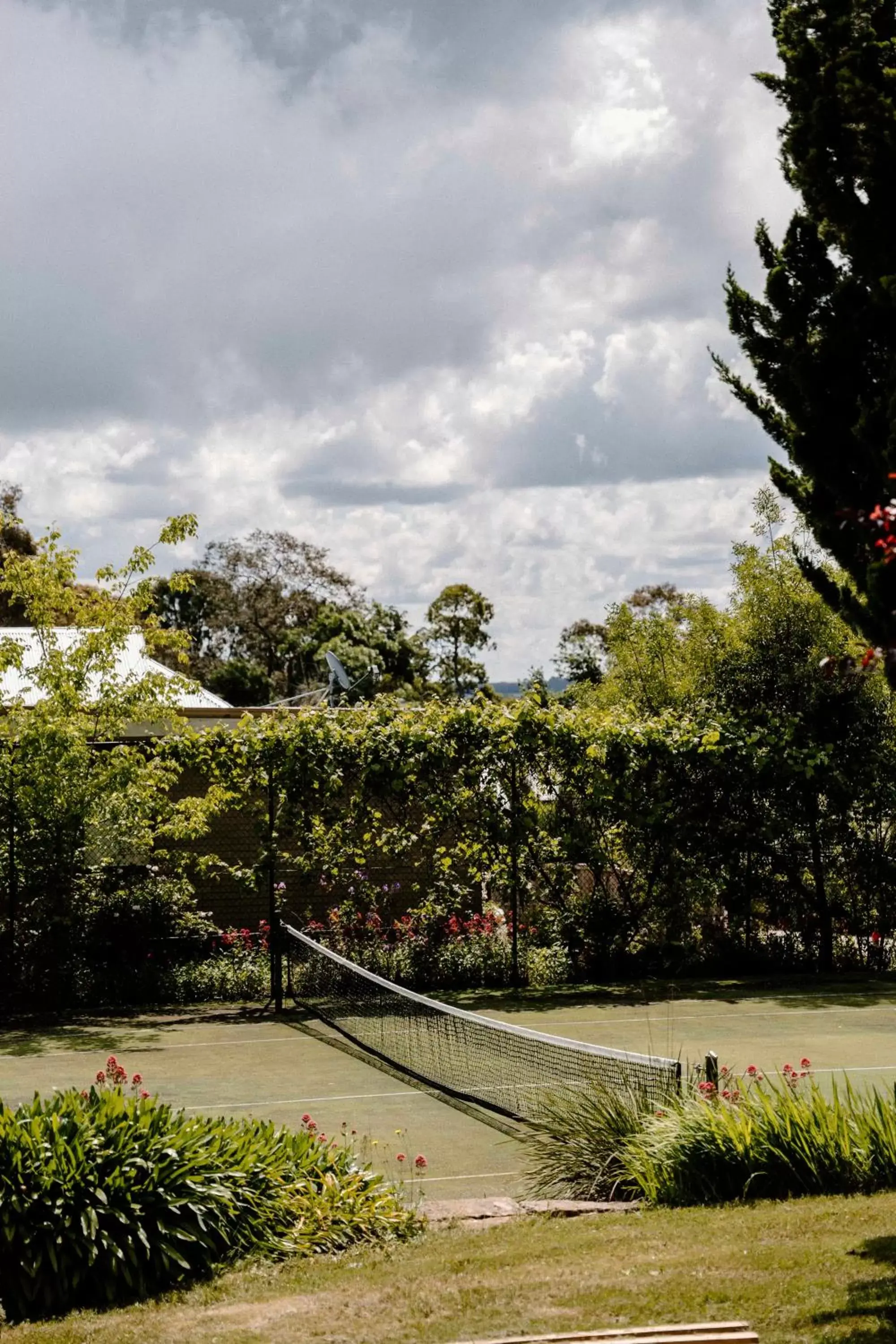 Tennis court in Osborn House