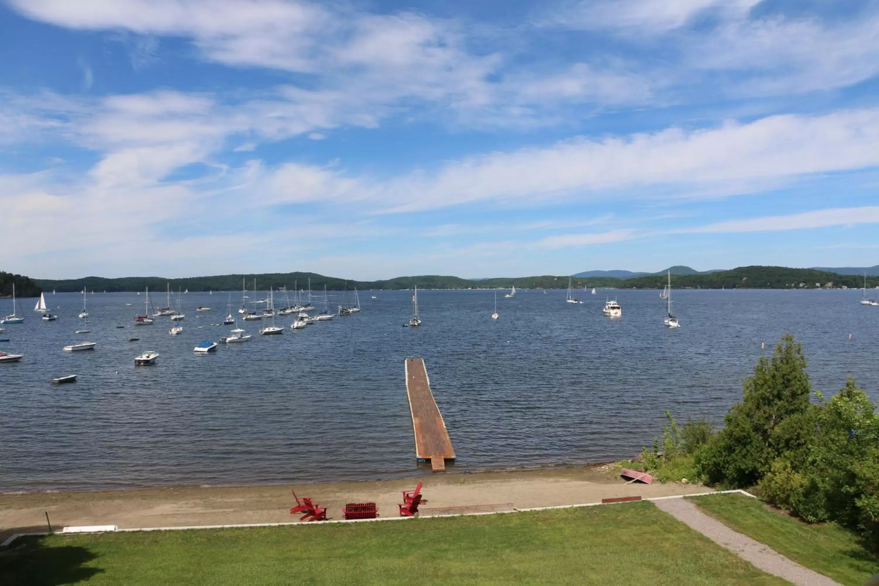 Beach in Lakeshore Vermont