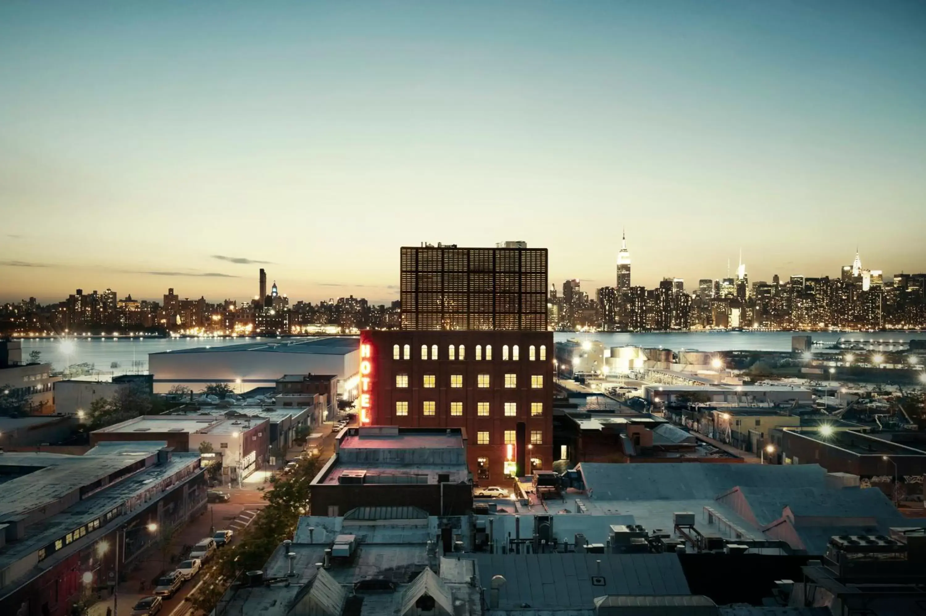 Facade/entrance in Wythe Hotel