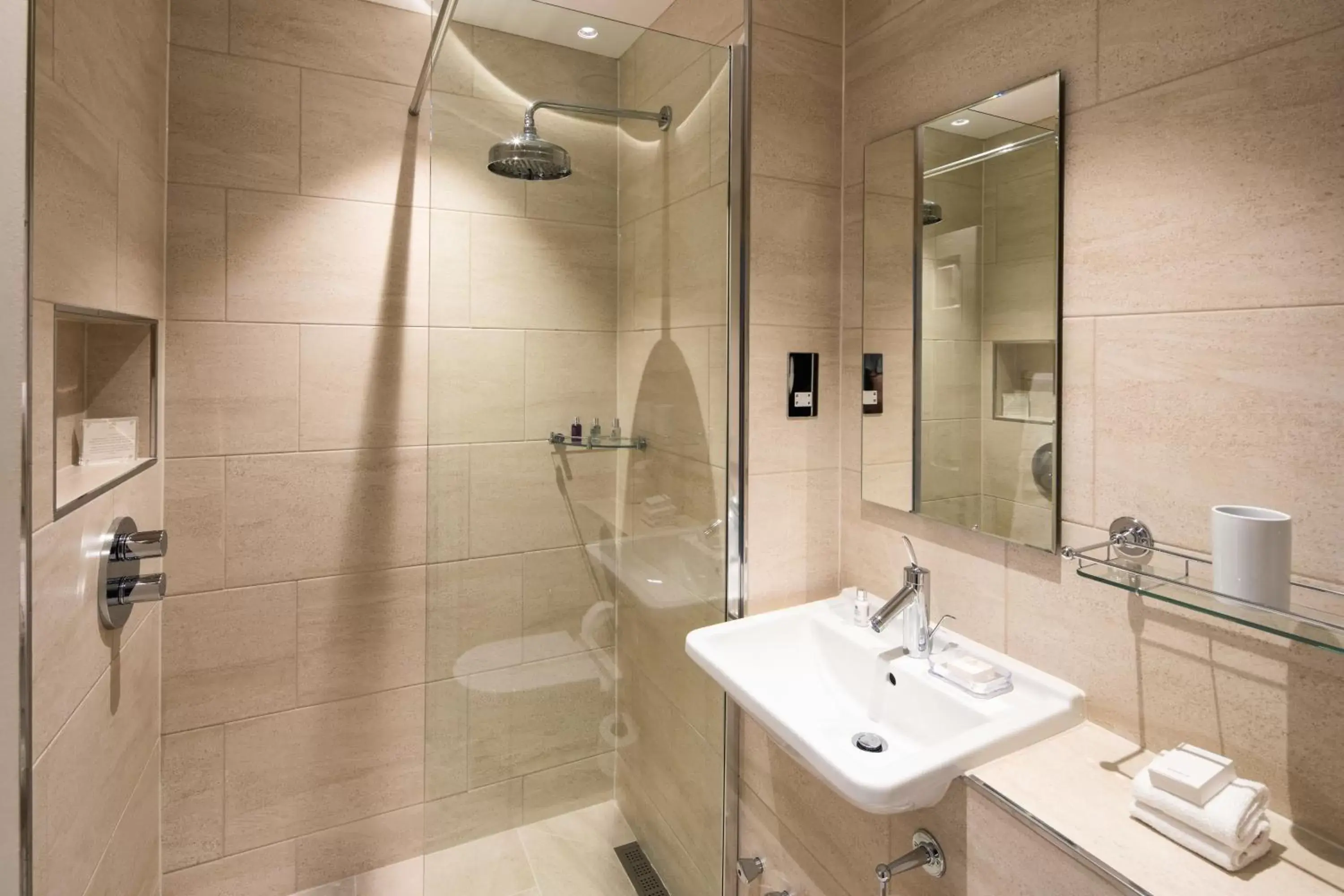 Bathroom in Linthwaite House Hotel