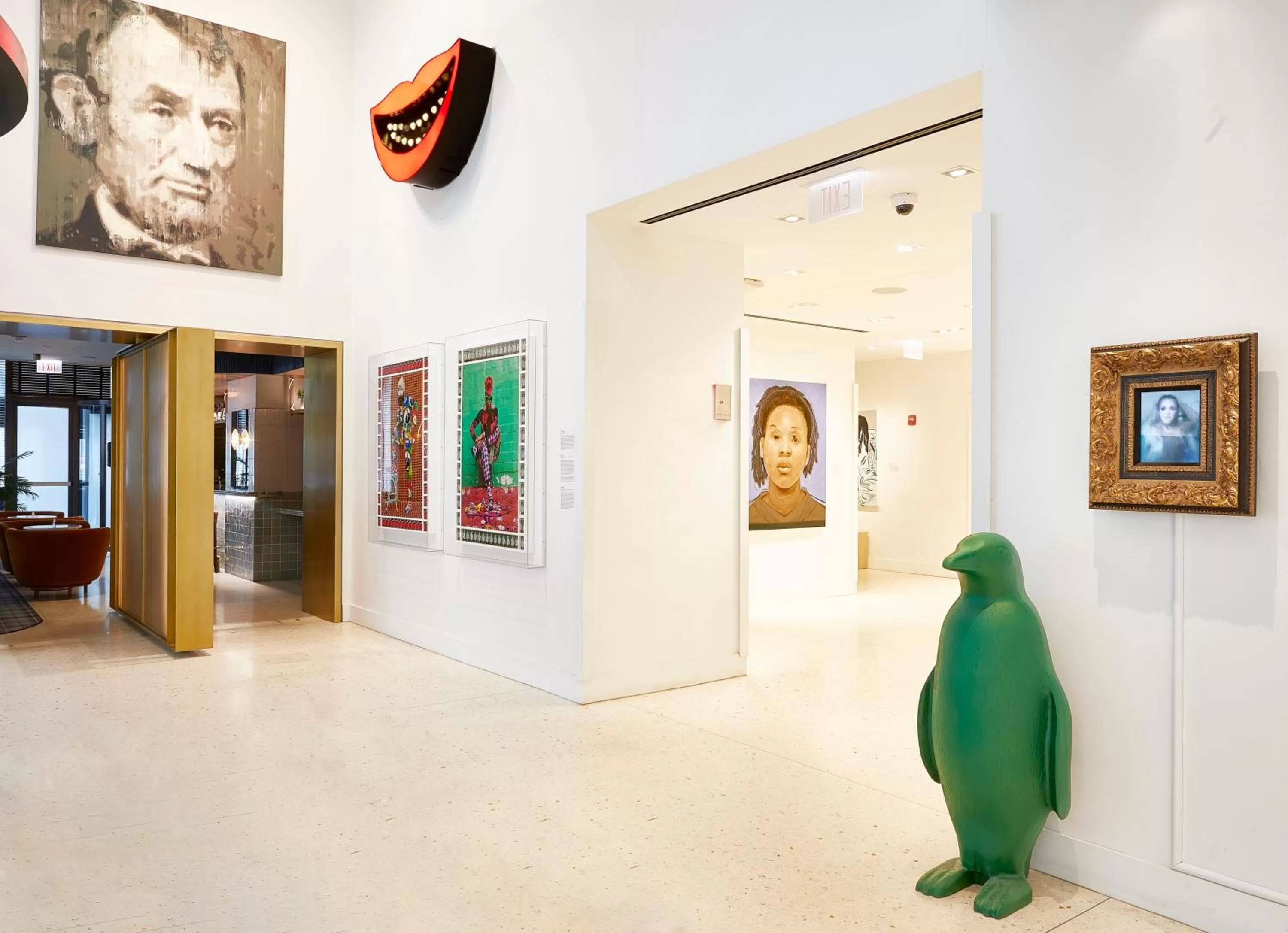 Lobby or reception in 21c Museum Hotel Chicago