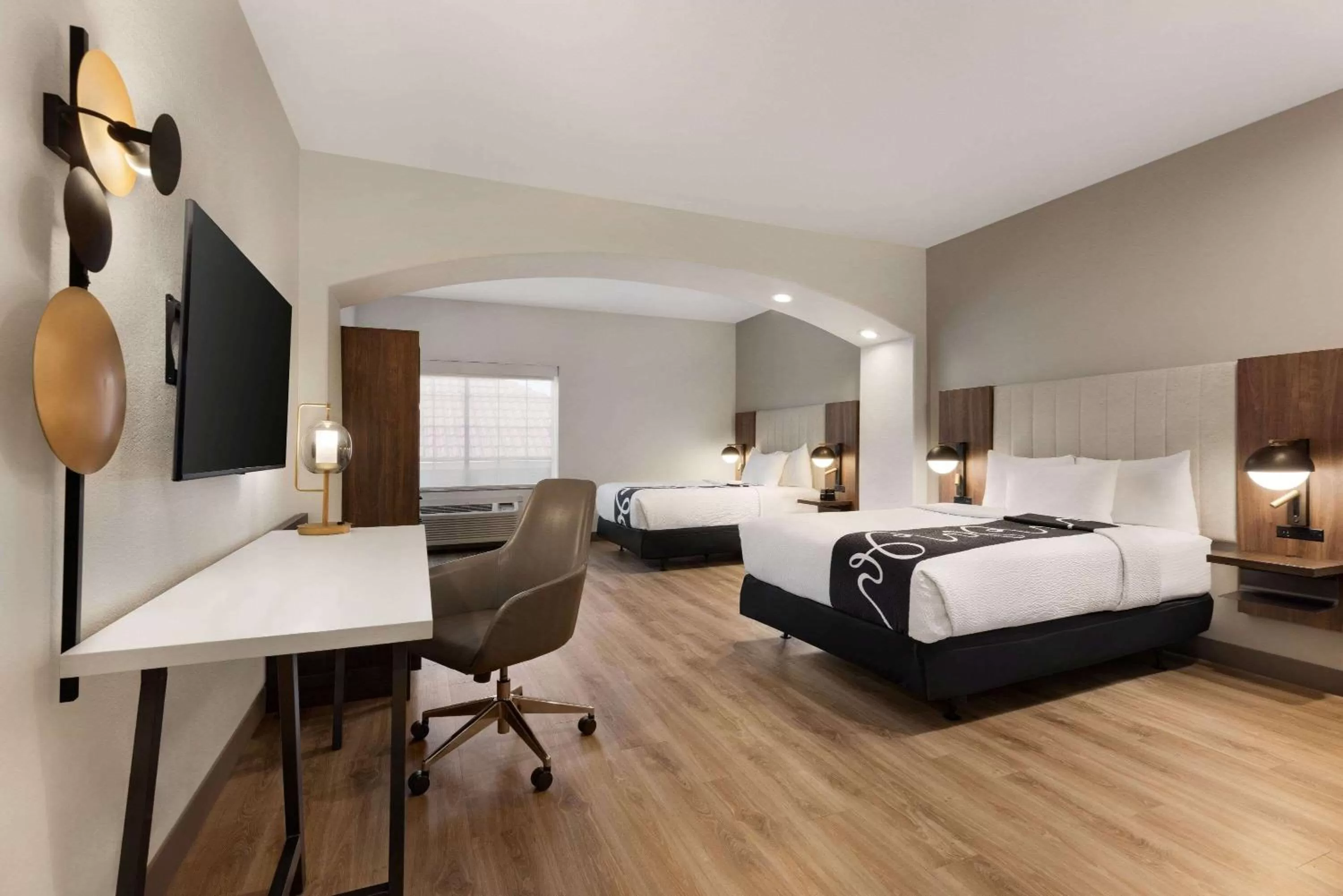 Double Room with Two Double Beds and Bath Tub - Mobility/Hearing Accessible in La Quinta by Wyndham Port Arthur