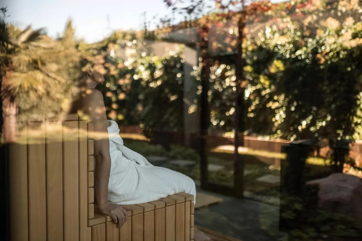 Sauna in Hotel Muchele