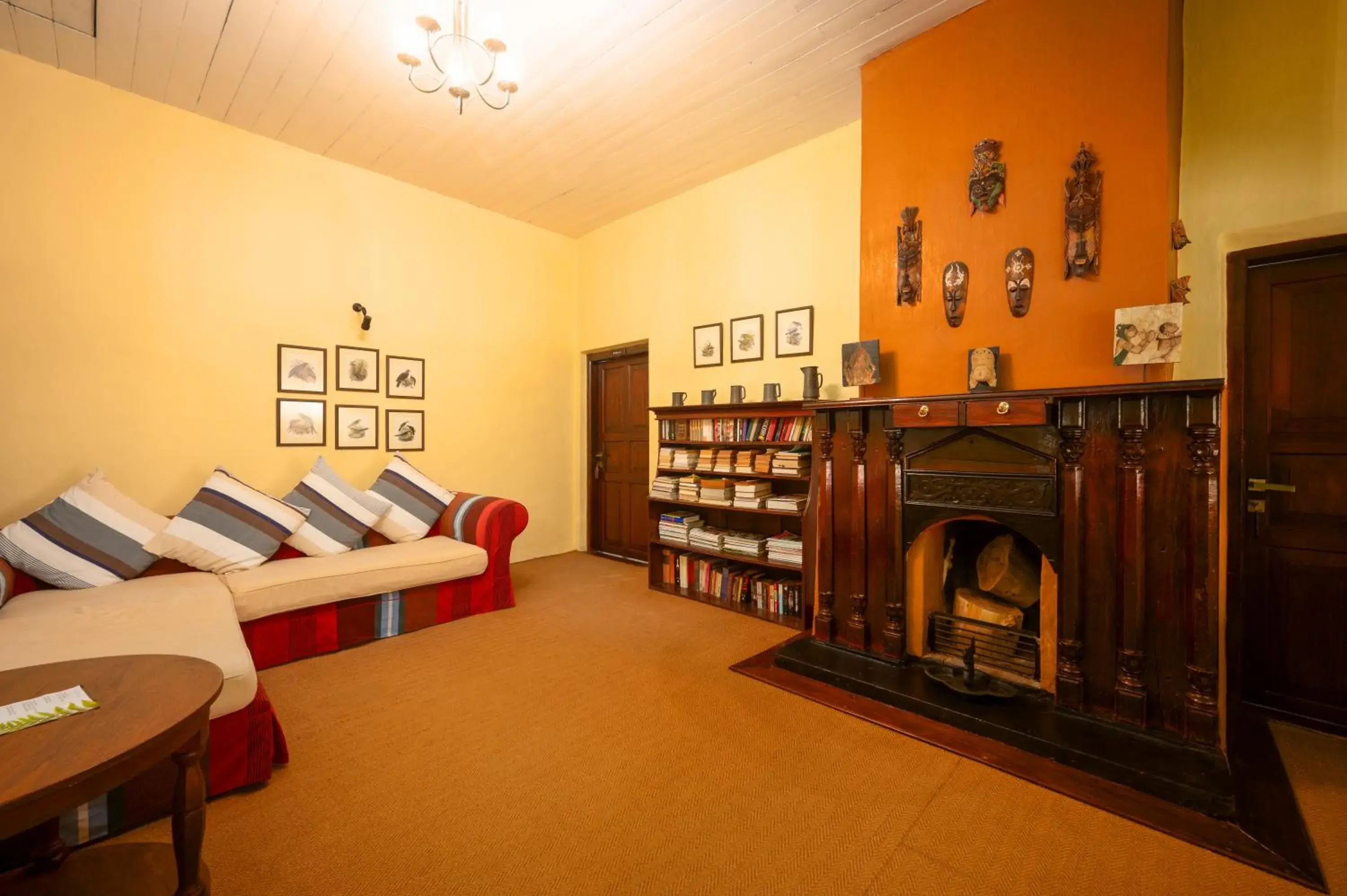 Library in Ferncliff Bungalow