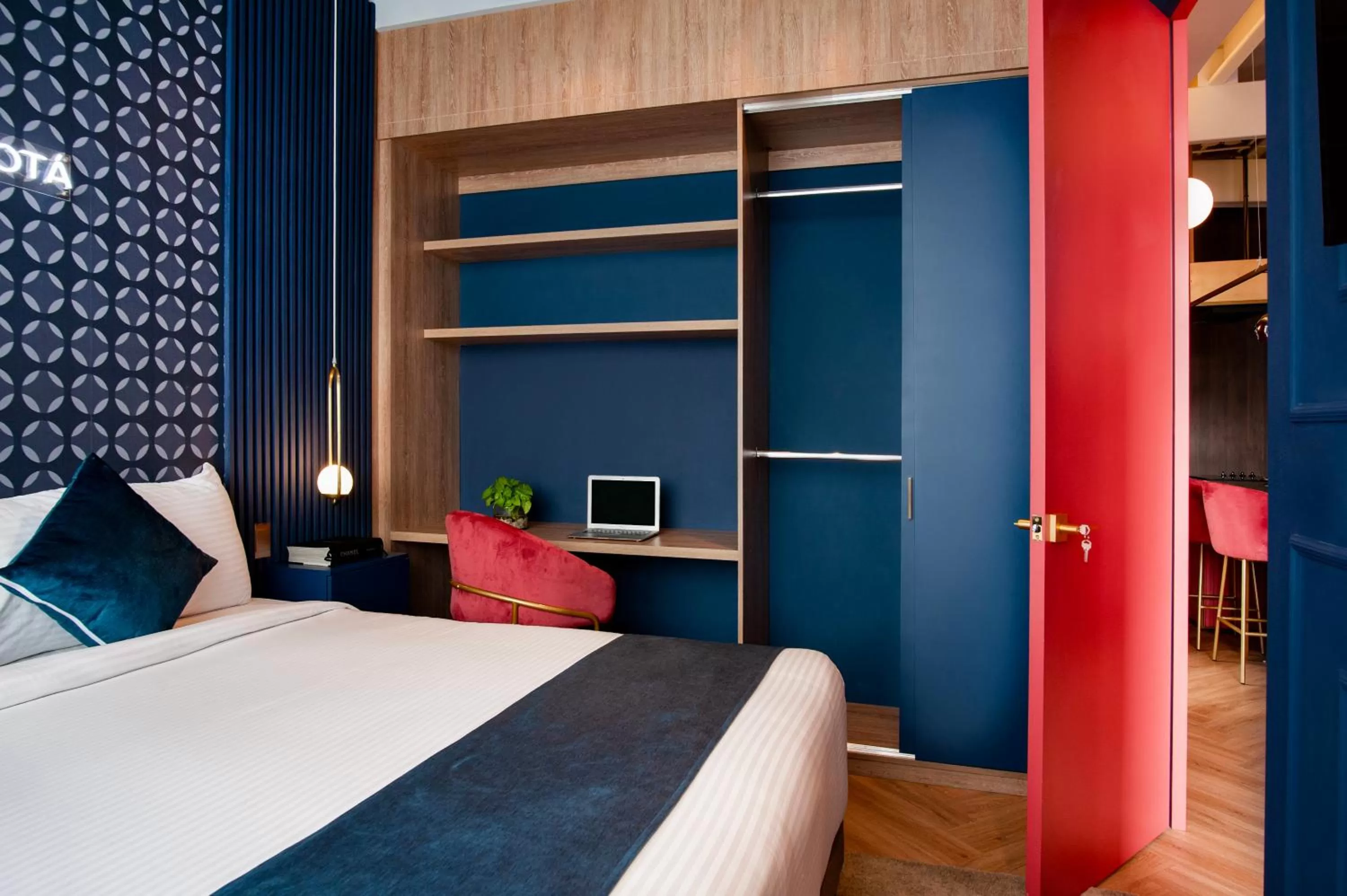 Bed in Hemma Bogotá Country Luxury Suites Hotel