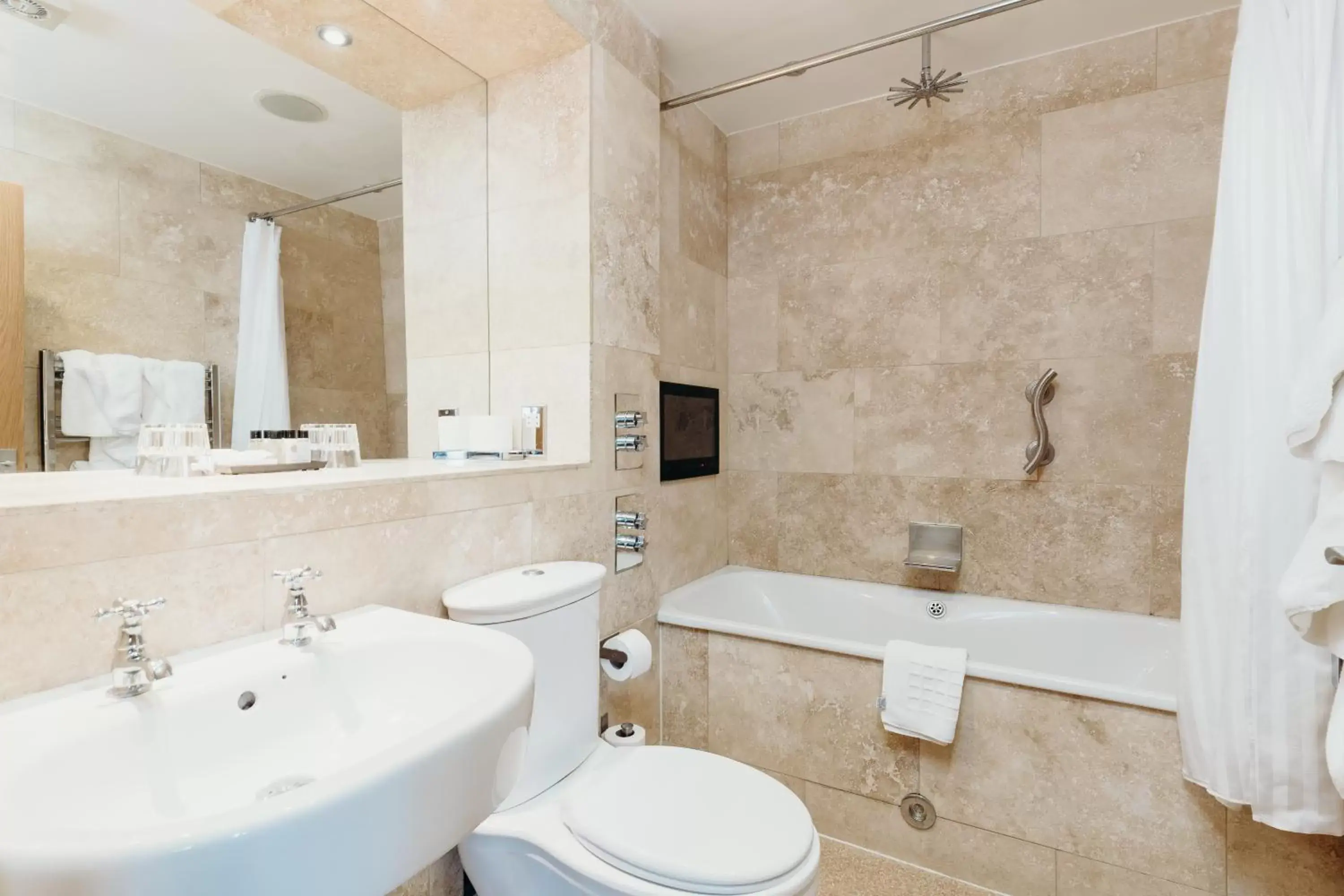 Bathroom in Crown Spa Hotel Scarborough by Compass Hospitality