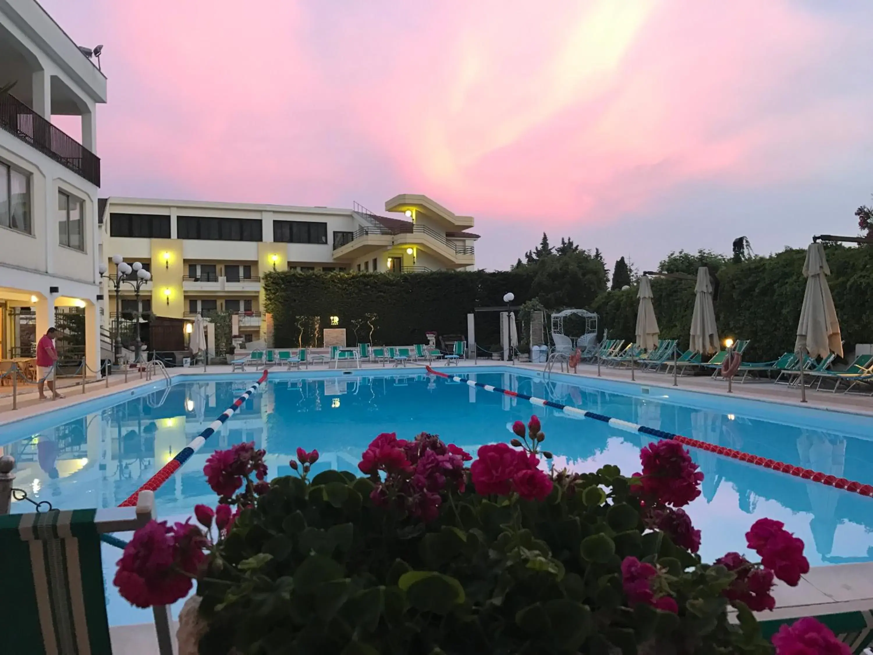 Pool view, Swimming Pool in Hotel Parco Delle Rose