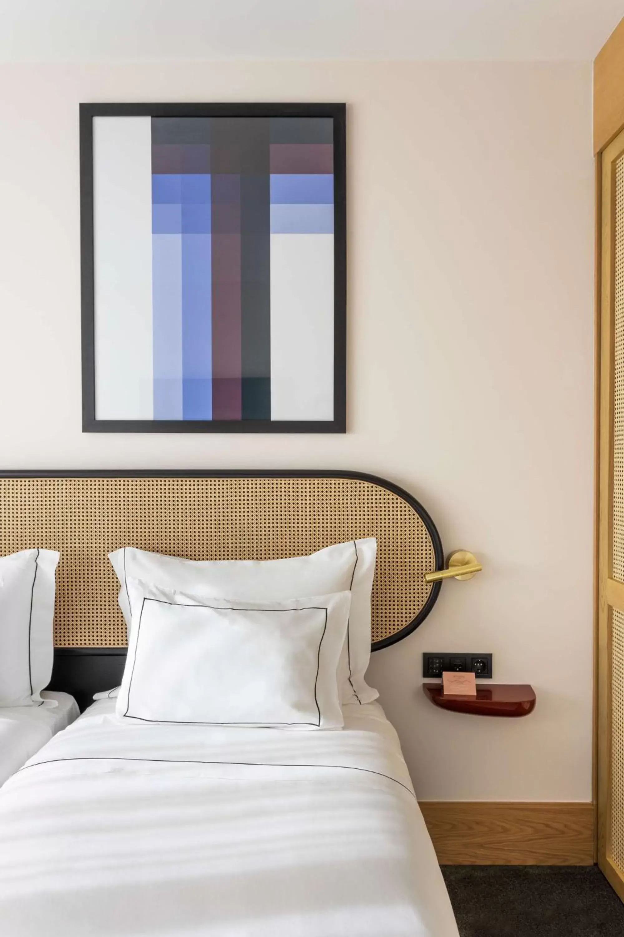 Bed in Arts Hotel Porto, Tapestry Collection By Hilton