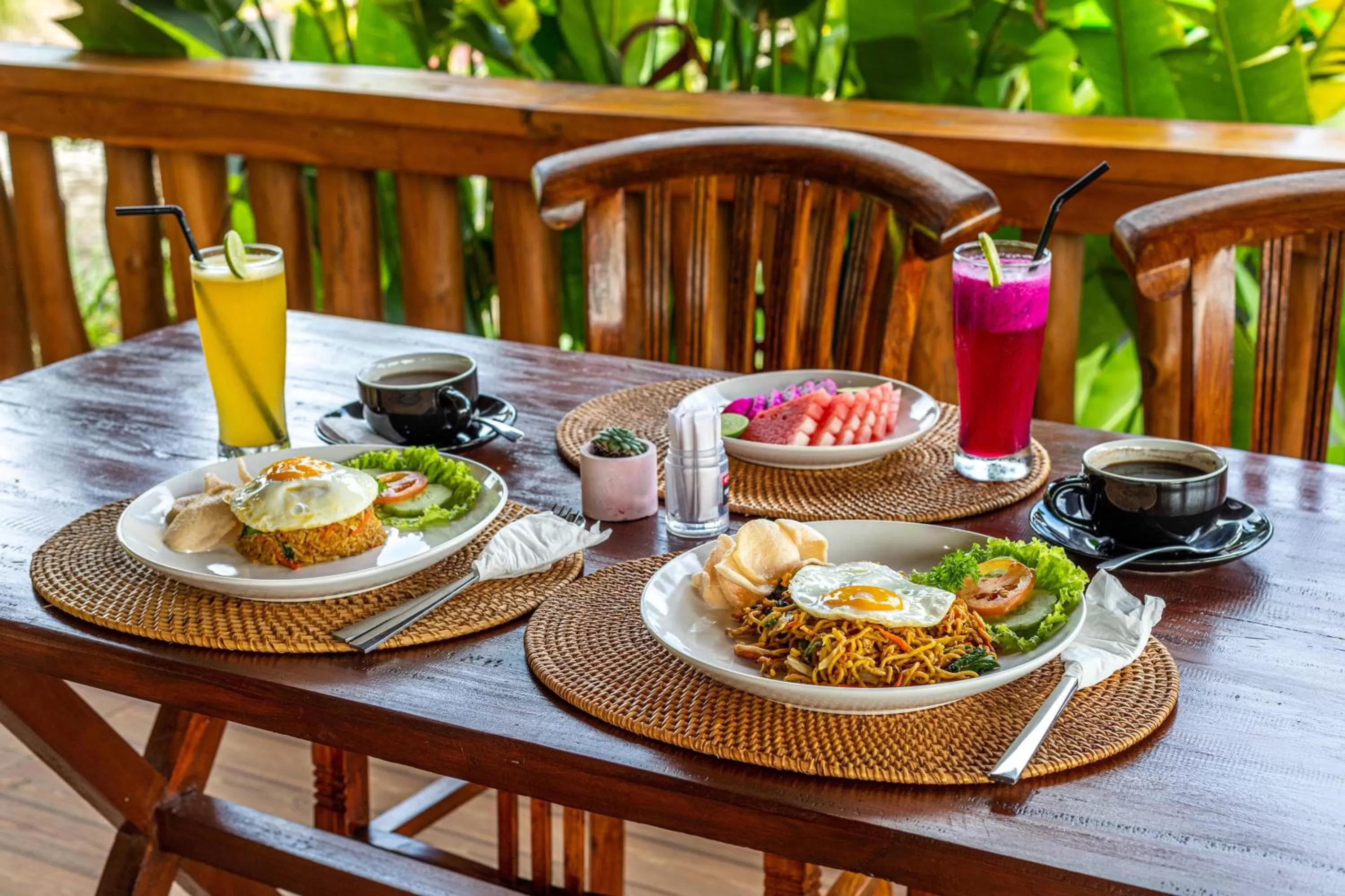 Breakfast in The Kleep Jungle Resort