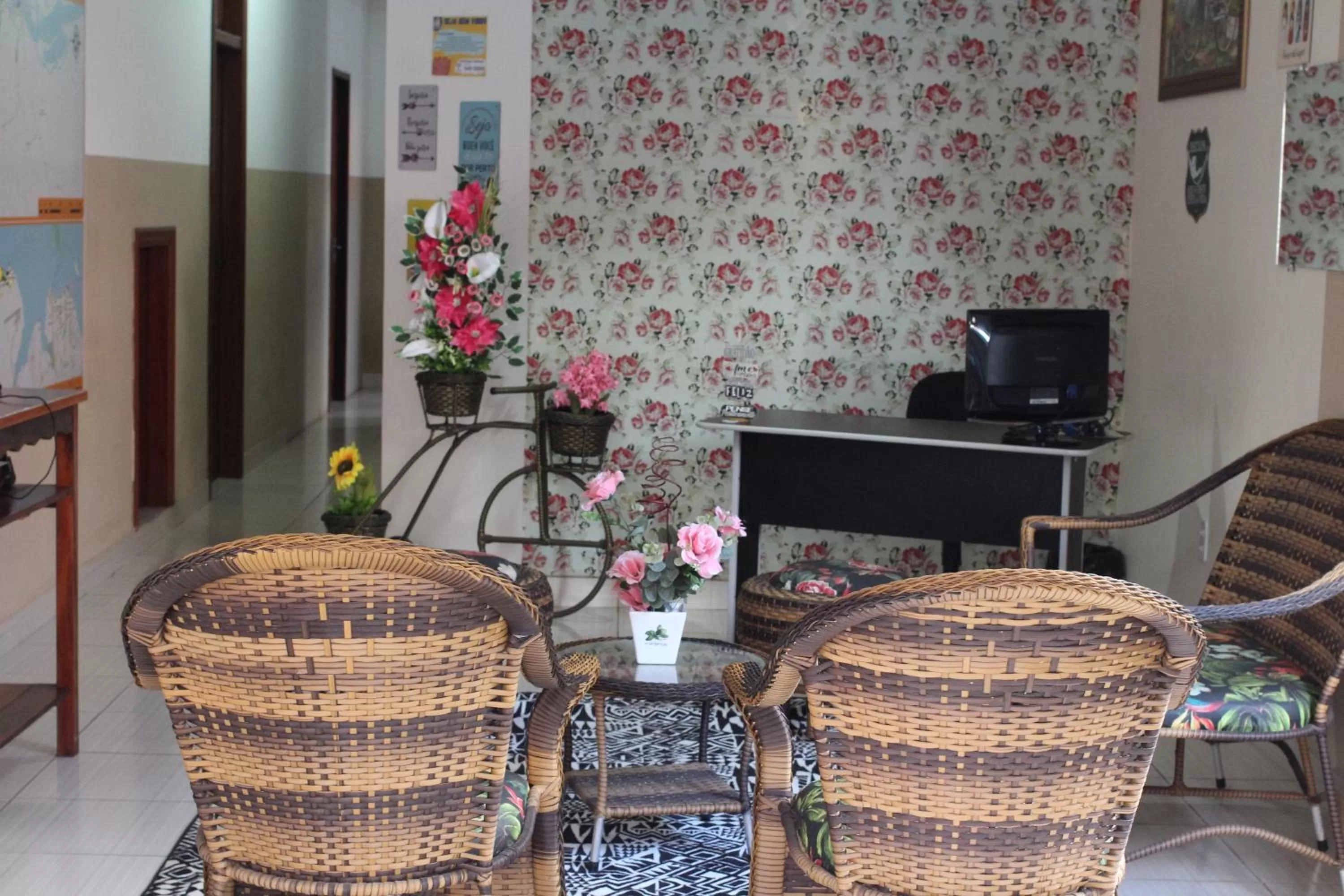 Business facilities, Seating Area in Pousada Casa do Ivo Santarém