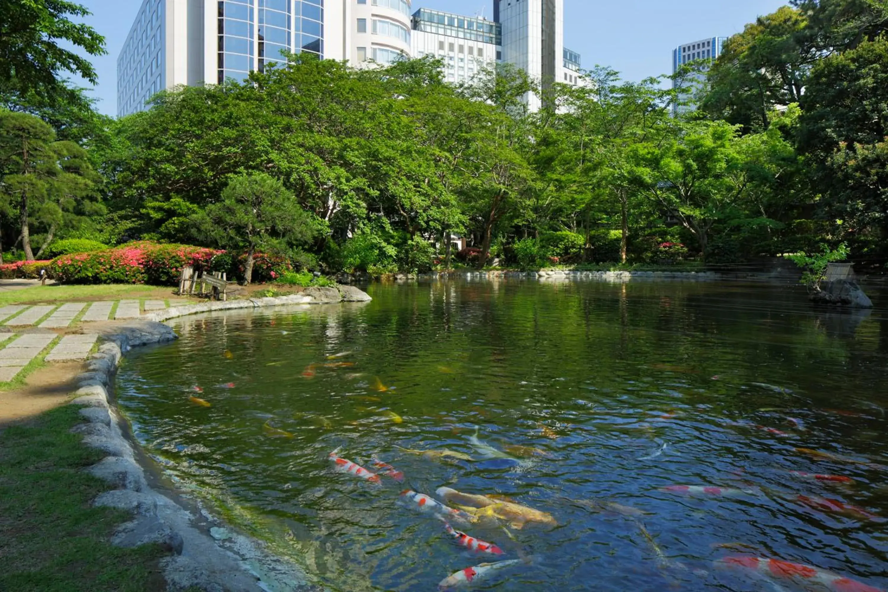 Garden, Swimming Pool in The Prince Sakura Tower Tokyo, Autograph Collection