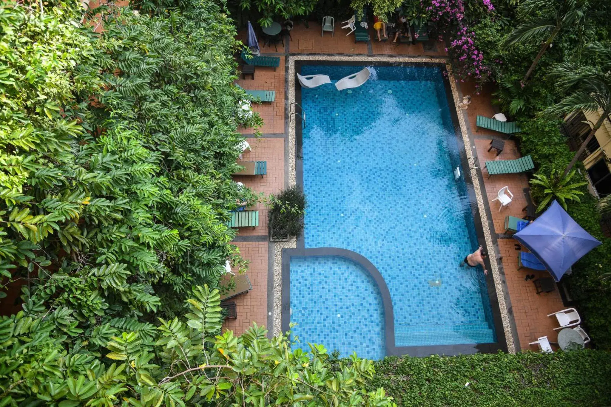 Swimming pool, Pool View in Opey De Place Pattaya