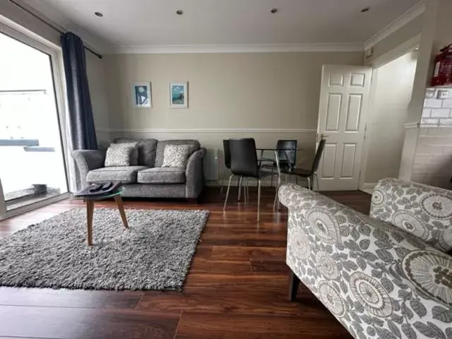 Seating Area in St Bridget's Apartments