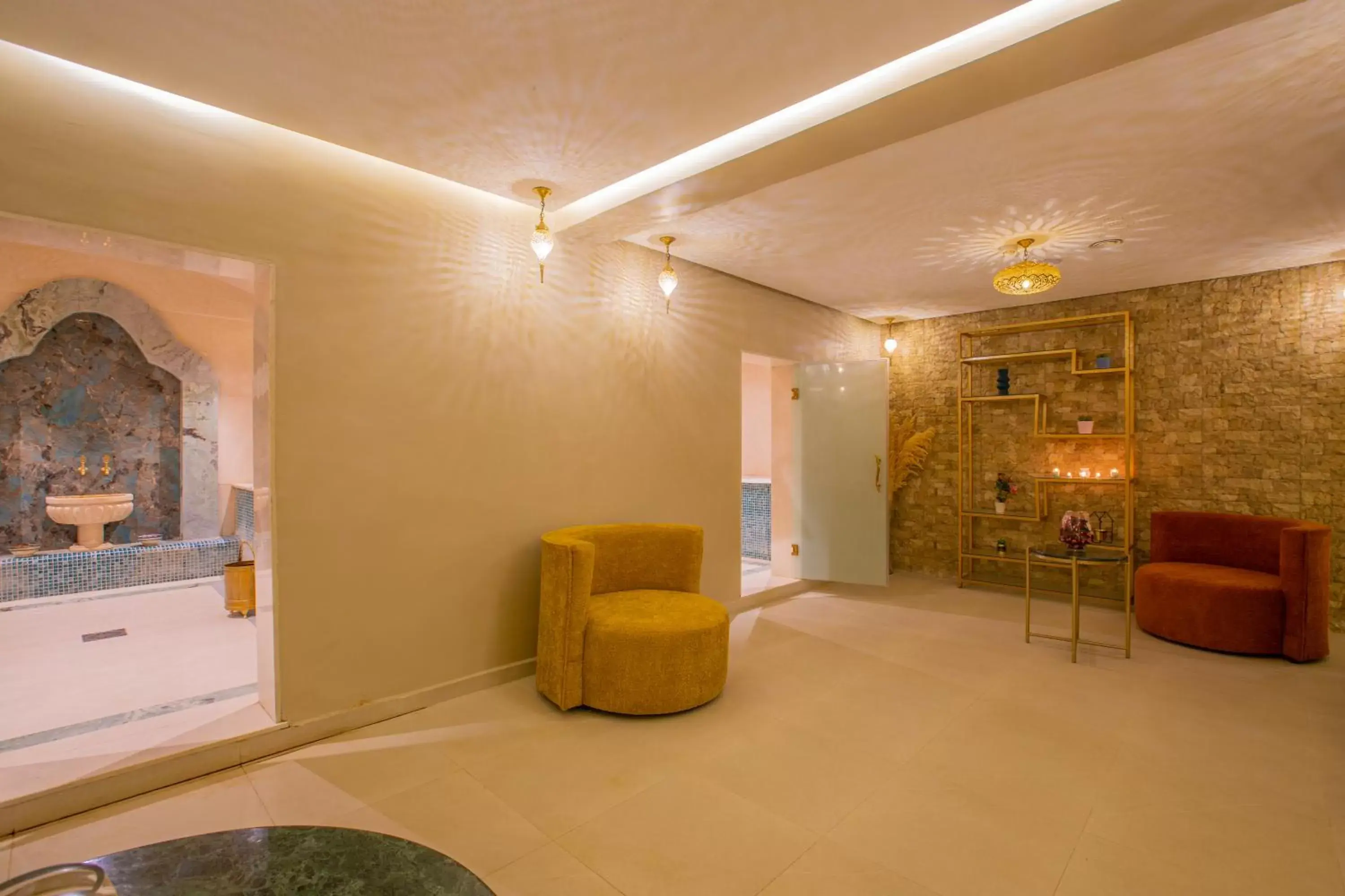 Steam room, Seating Area in Hotel Argana Agadir