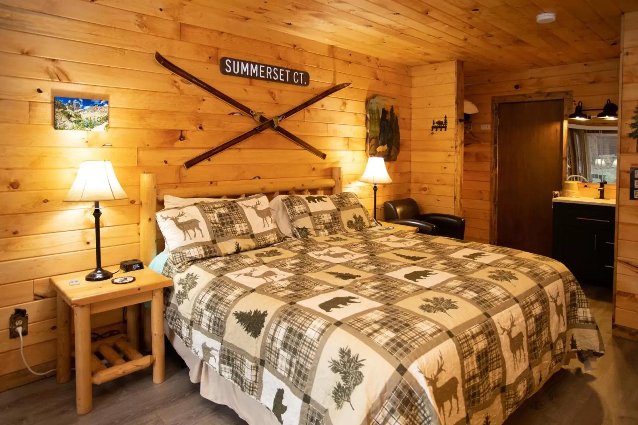 Bed in Nicky's Resort Bed in Nicky's Resort