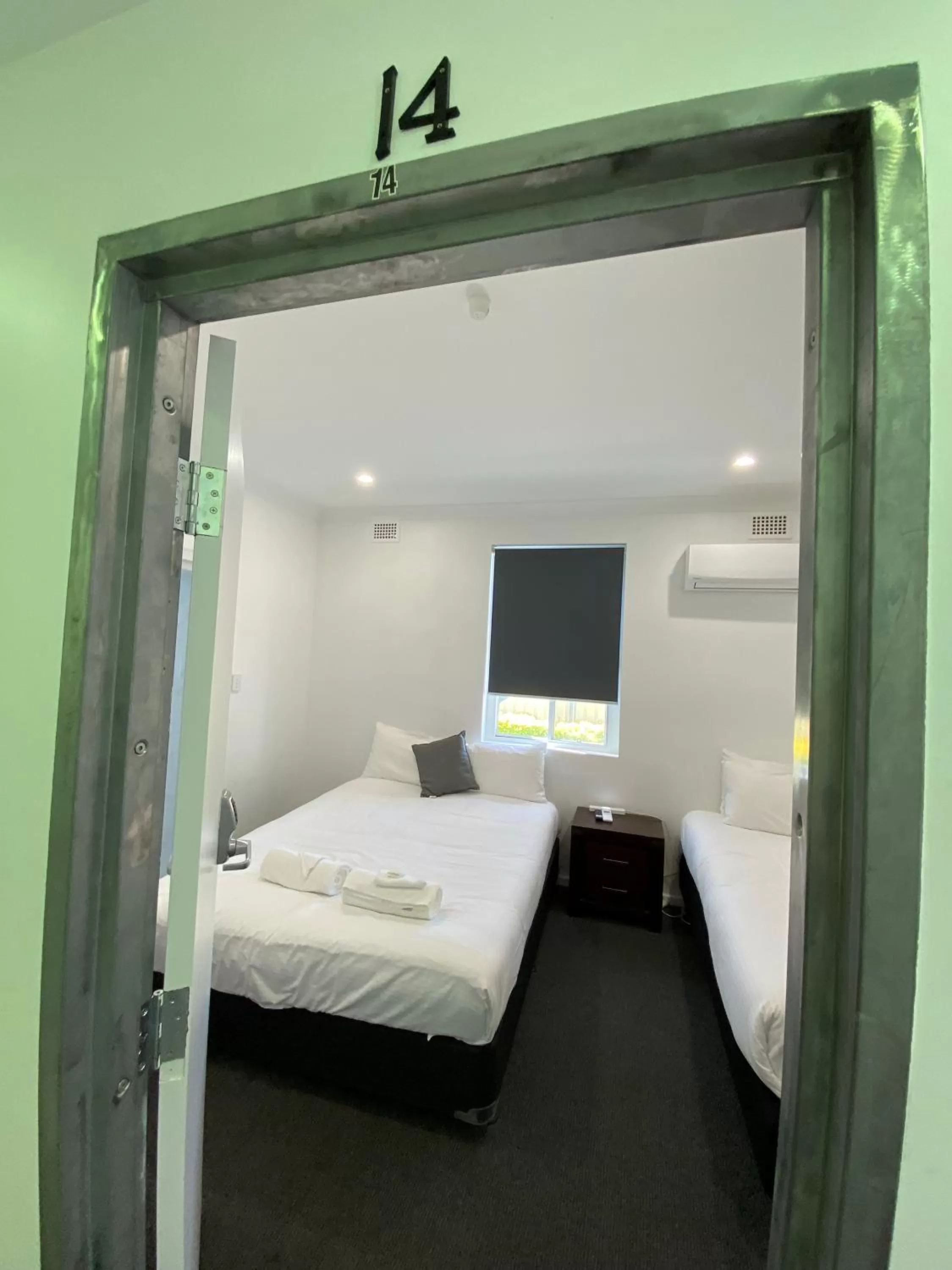 Bed in Central Motel Mudgee