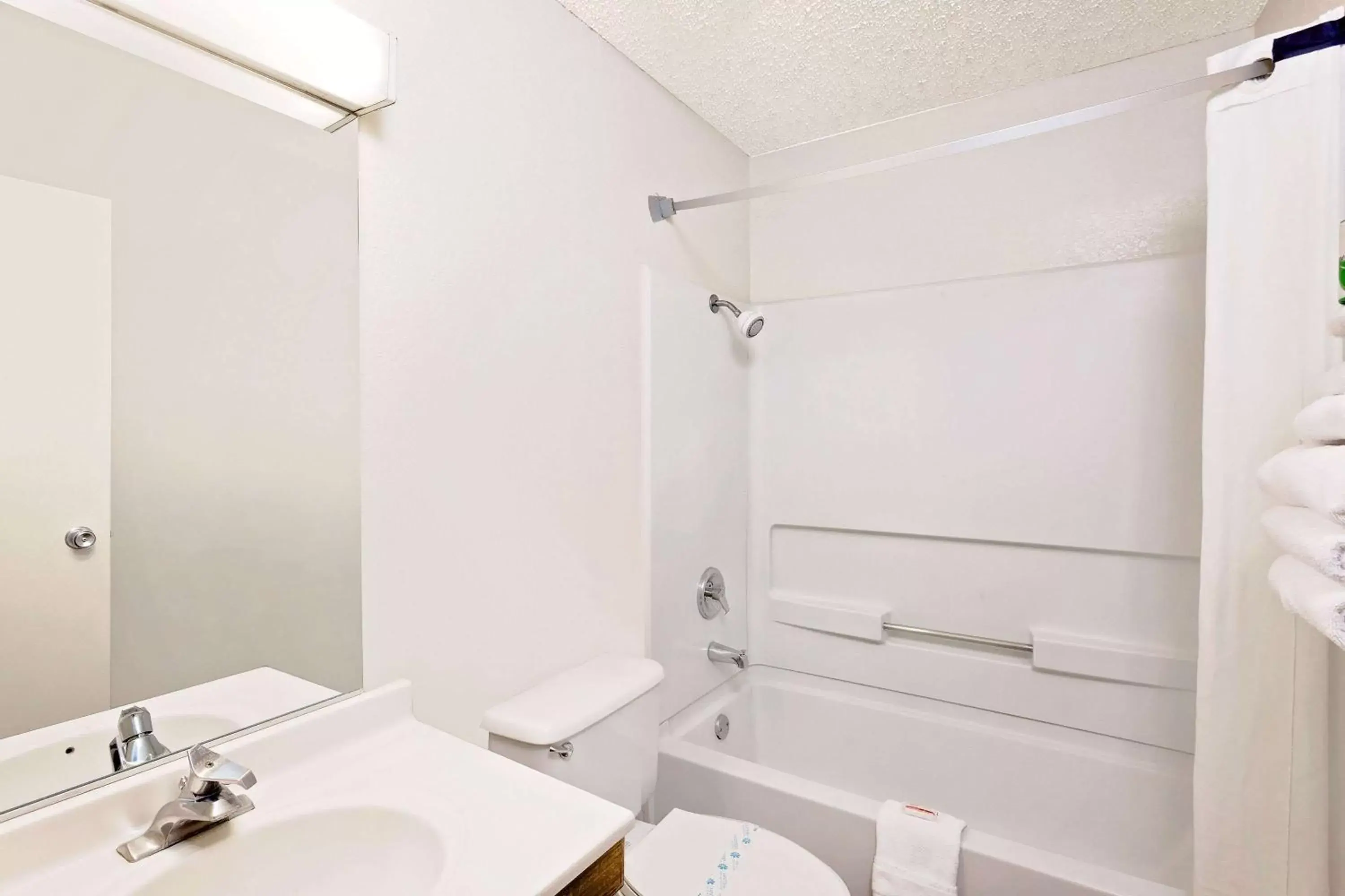 Photo of the whole room, Bathroom in Super 8 by Wyndham Yucca Val/Joshua Tree Nat Pk Area