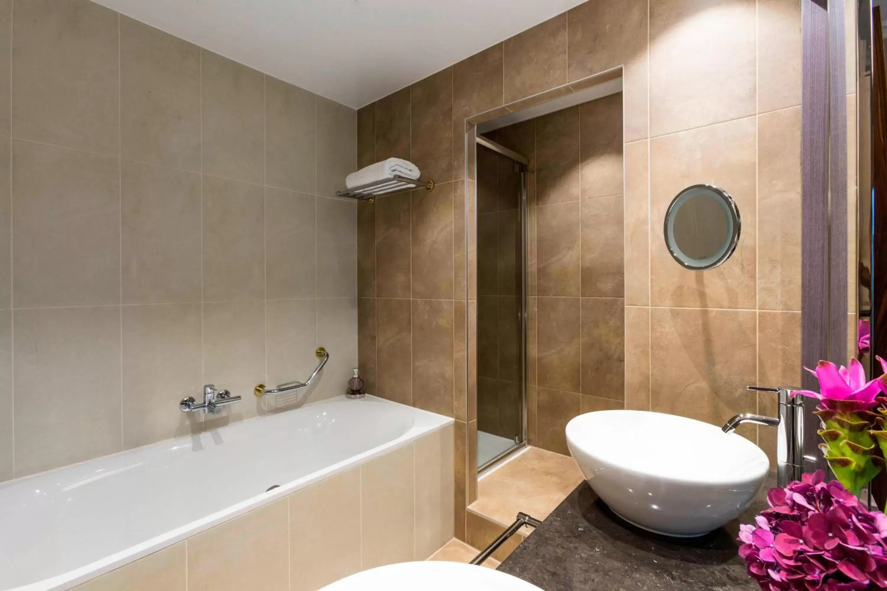 Photo of the whole room, Bathroom in The Ritz-Carlton Hotel de la Paix, Geneva