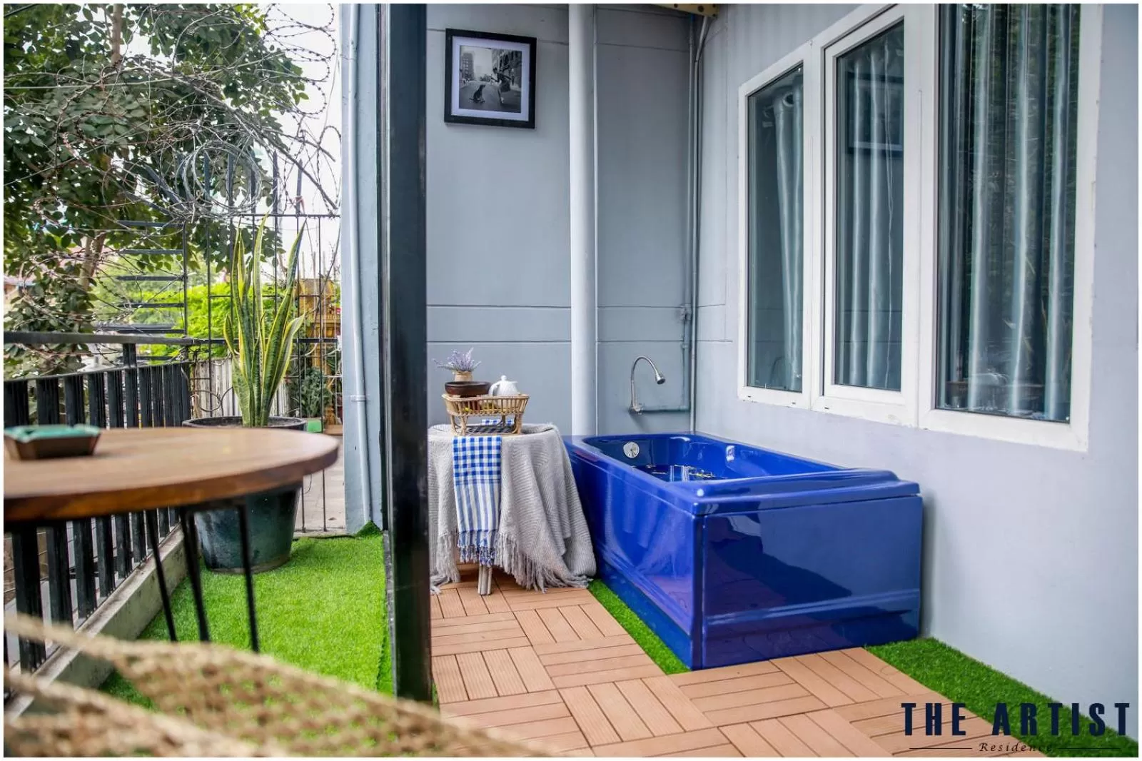 Balcony/Terrace in The Artist Residence