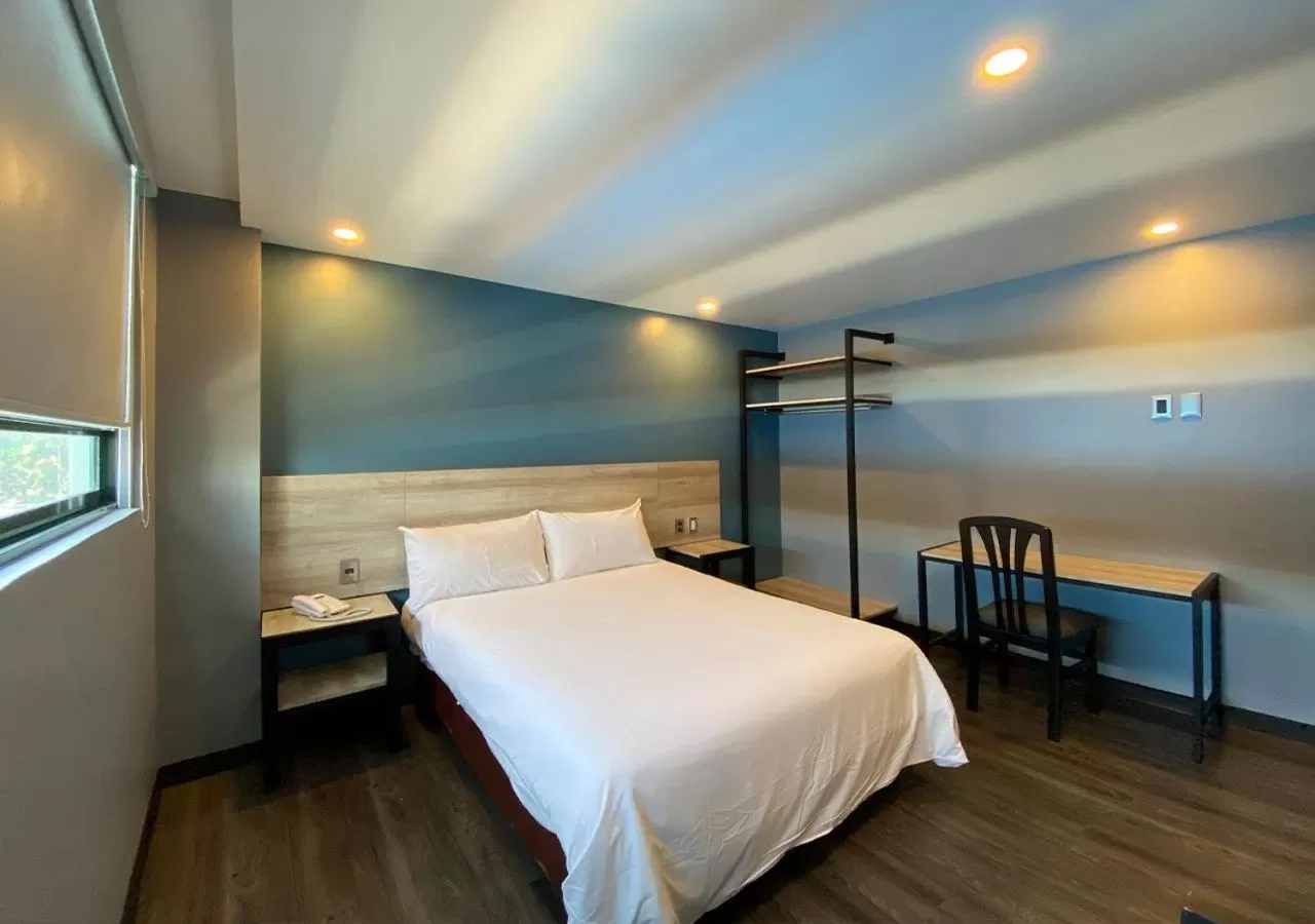 Bed in Hotel Estrella de Oriente